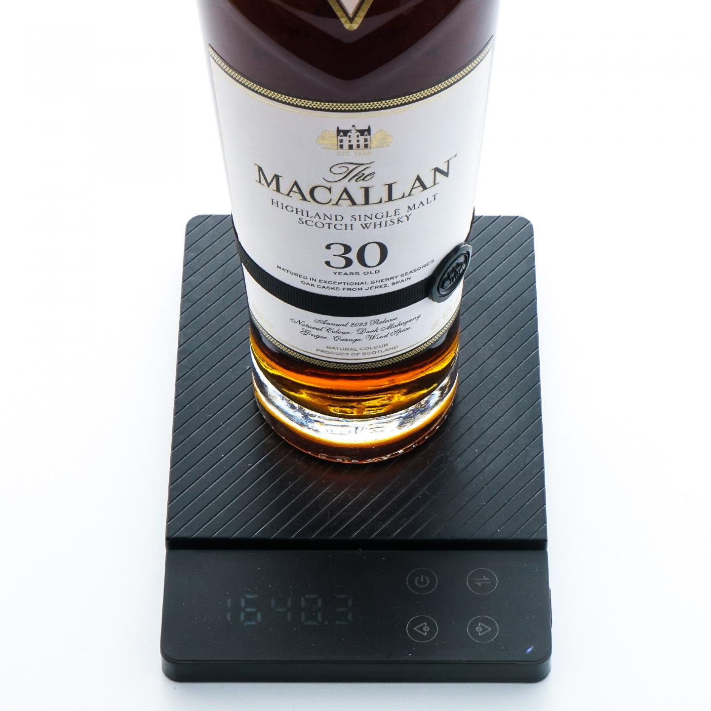 【附X光图】Macallan 麦卡伦 30年 2023 黑腰带 雪莉桶 木礼盒