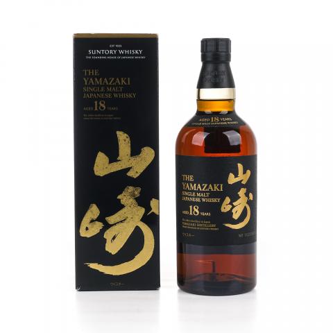 山崎 18年 金字黑标 No.1022807