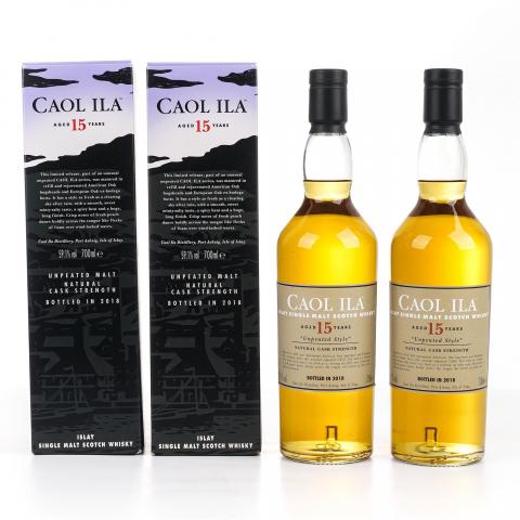 Caol Ila 卡尔里拉 15年 SR 2018 行货 2瓶组