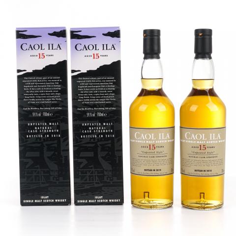 Caol Ila 卡尔里拉 15年 SR 2018 行货 2瓶组*700ml