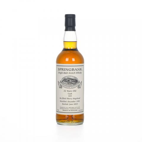 Springbank 云顶 32年 1991-2024 单桶#424