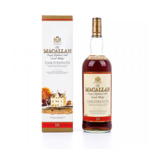 Macallan 麦卡伦 10年 桶强 1L 58.8%Vol.