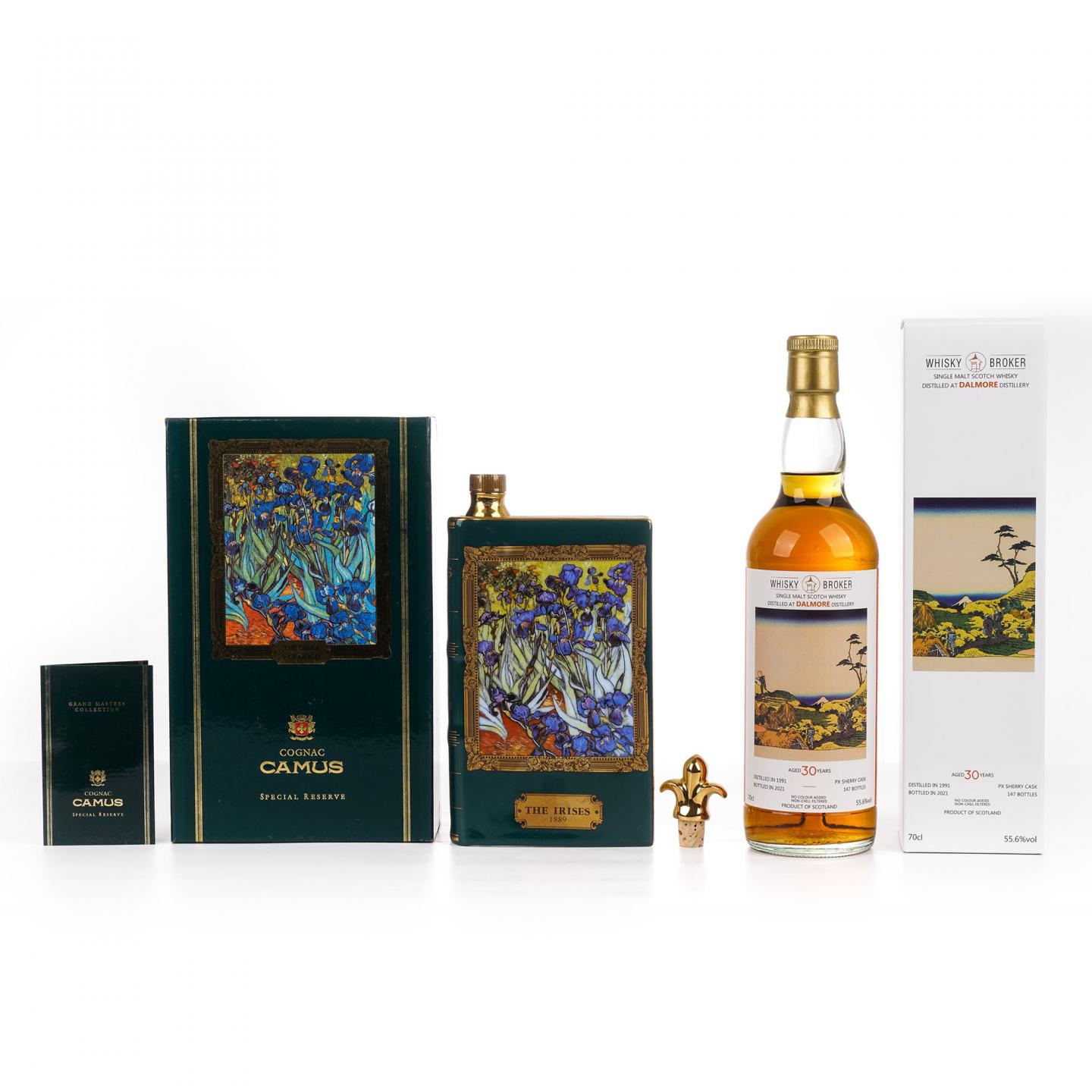 Dalmore 达尔摩 30年/Camus 卡慕 干邑 2支组