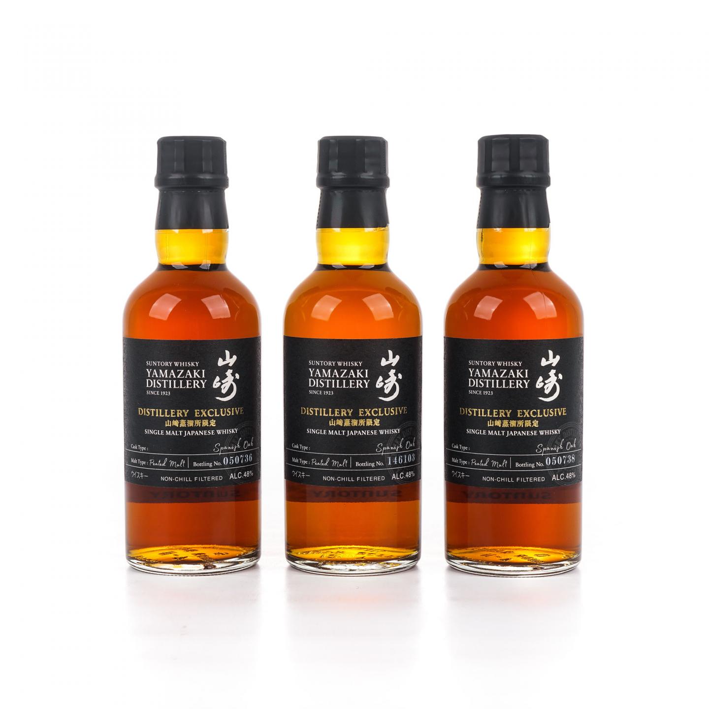 【中样】山崎蒸馏所限定 Peated Malt 3支组*180ml