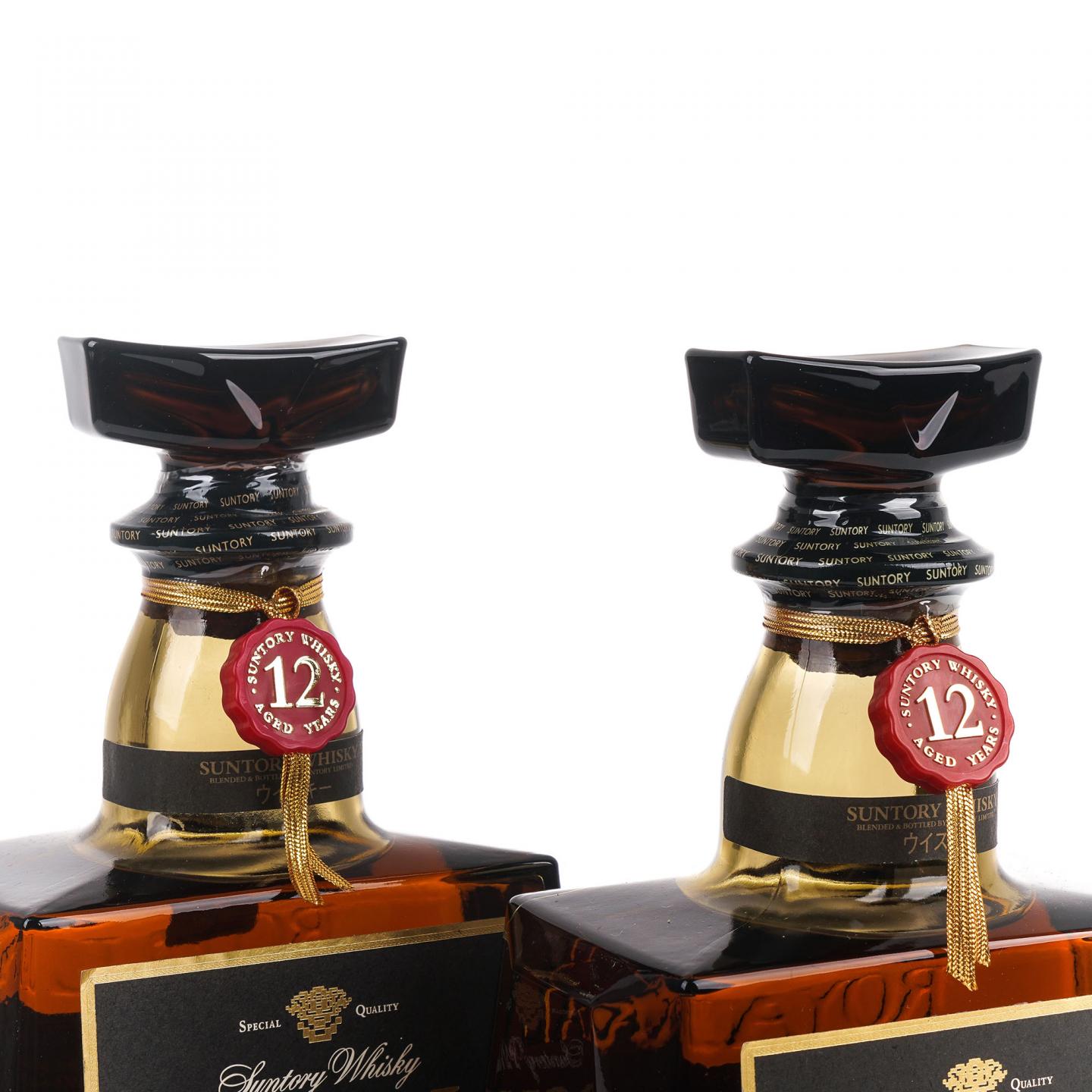 三得利 Royal 12年 金花标 调和 2瓶组