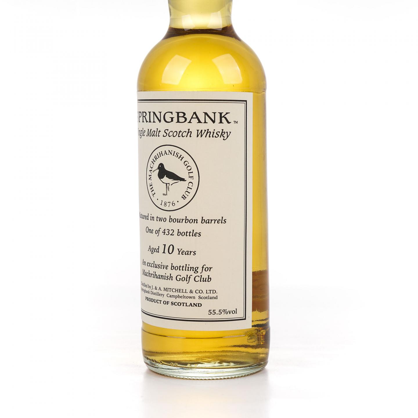 Springbank 云顶 10年 2021 Machrihanish Golf Club