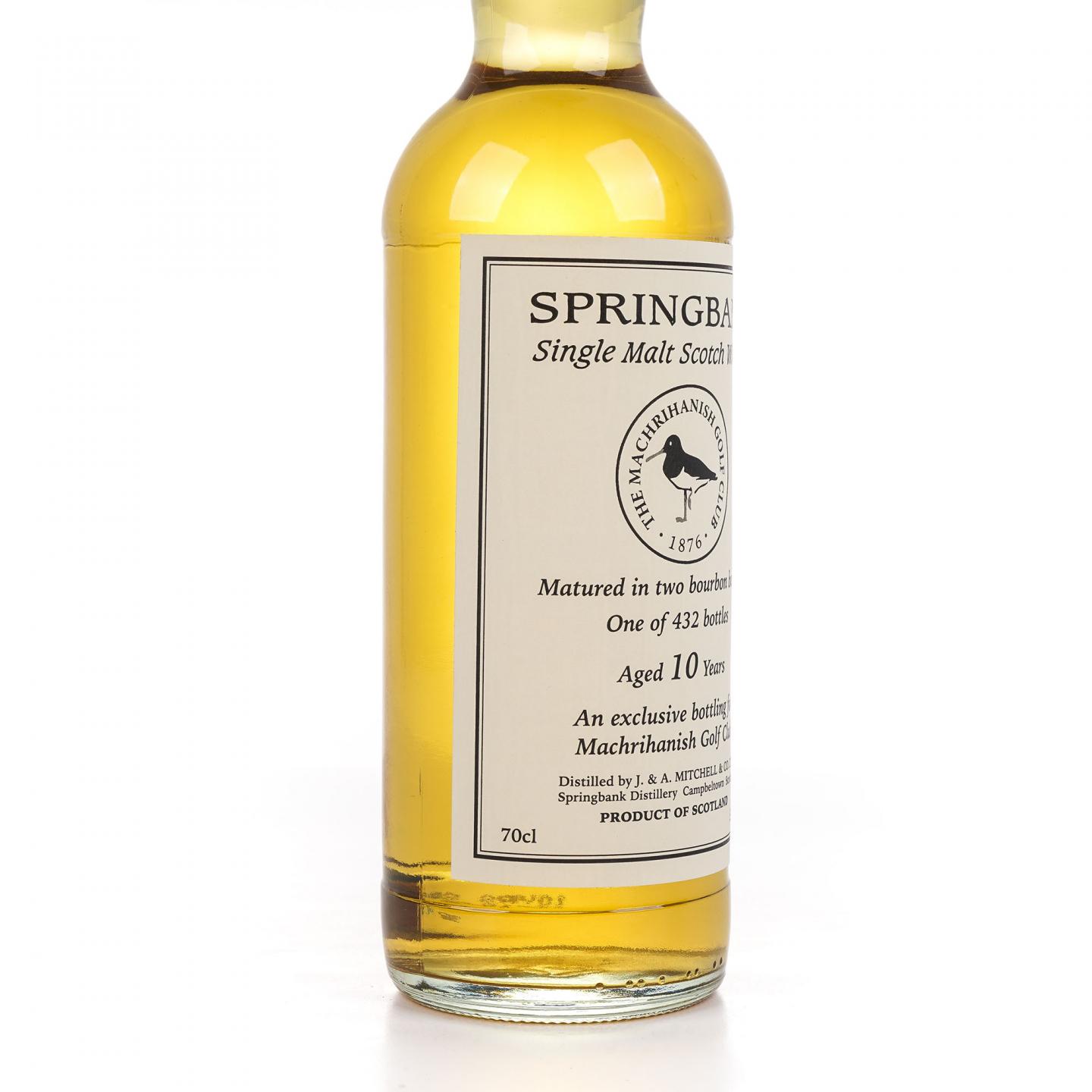 Springbank 云顶 10年 2021 Machrihanish Golf Club