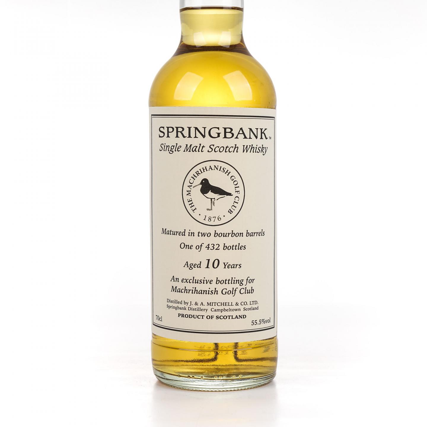Springbank 云顶 10年 2021 Machrihanish Golf Club