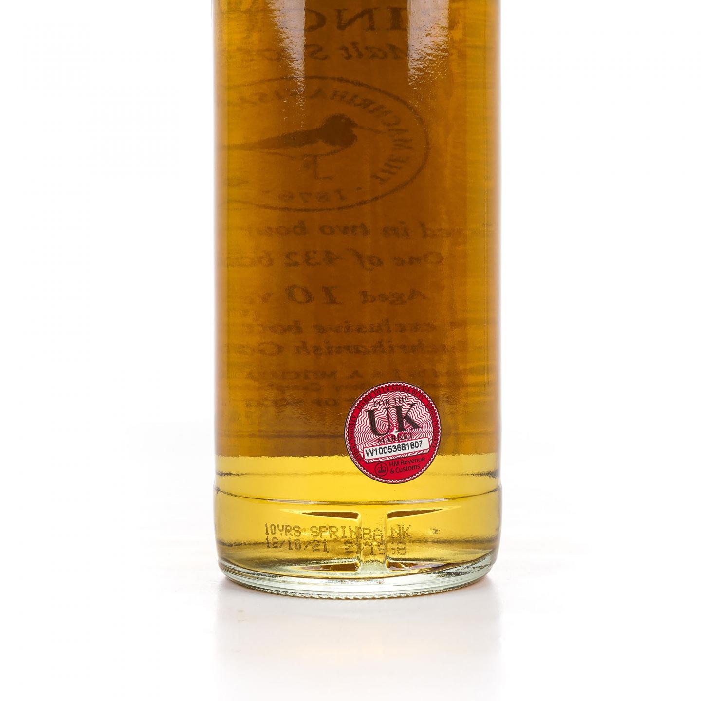 Springbank 云顶 10年 2021 Machrihanish Golf Club