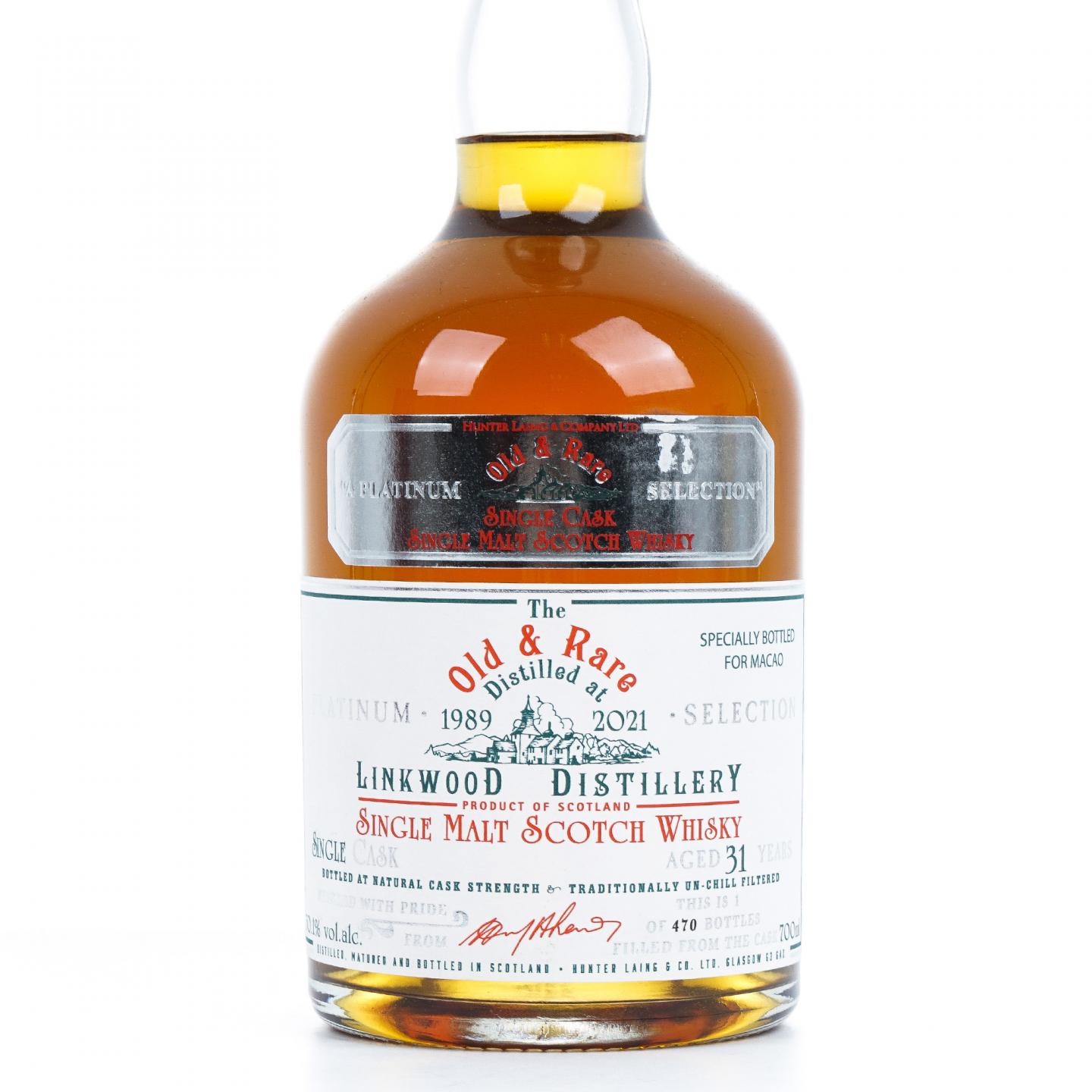 Linkwood 林可伍德 31年 1989-2021 Old & Rare HL 700ML