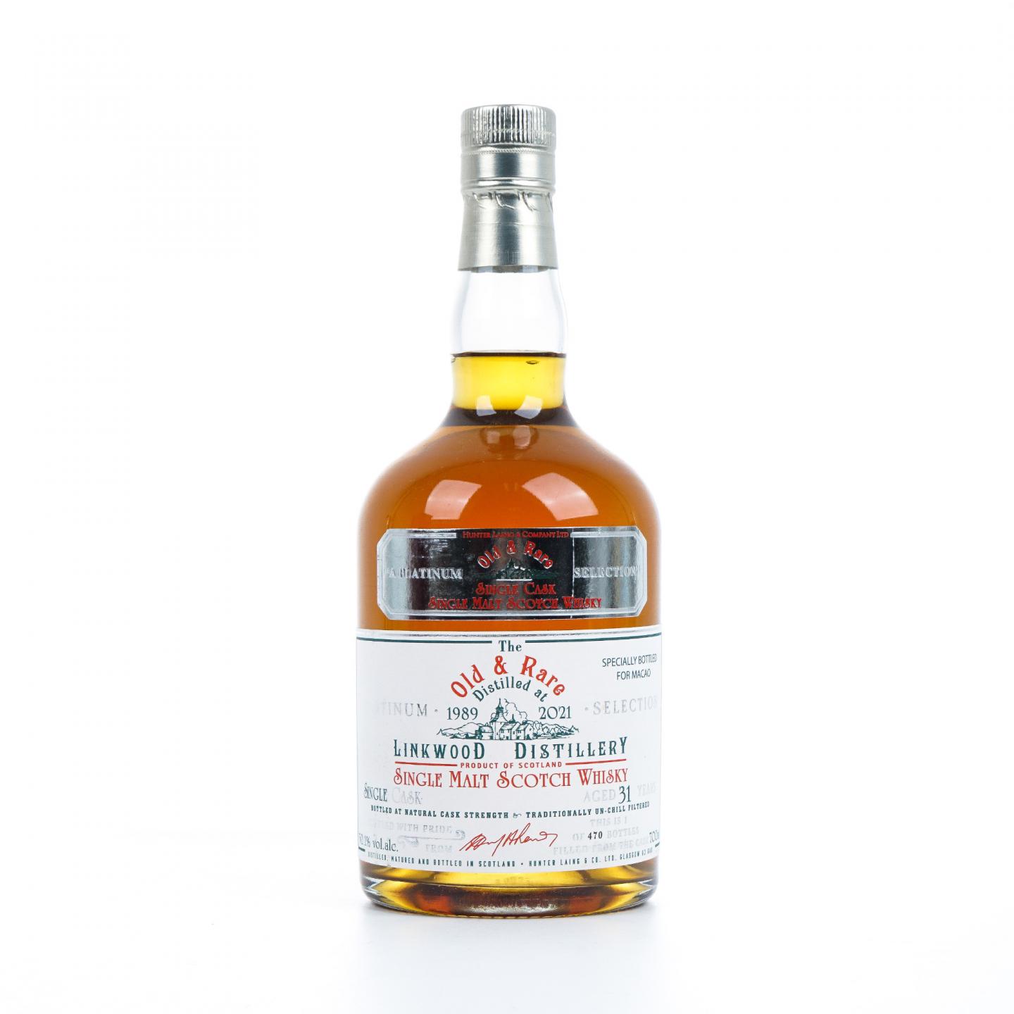 Linkwood 林可伍德 31年 1989-2021 Old & Rare HL 700ml