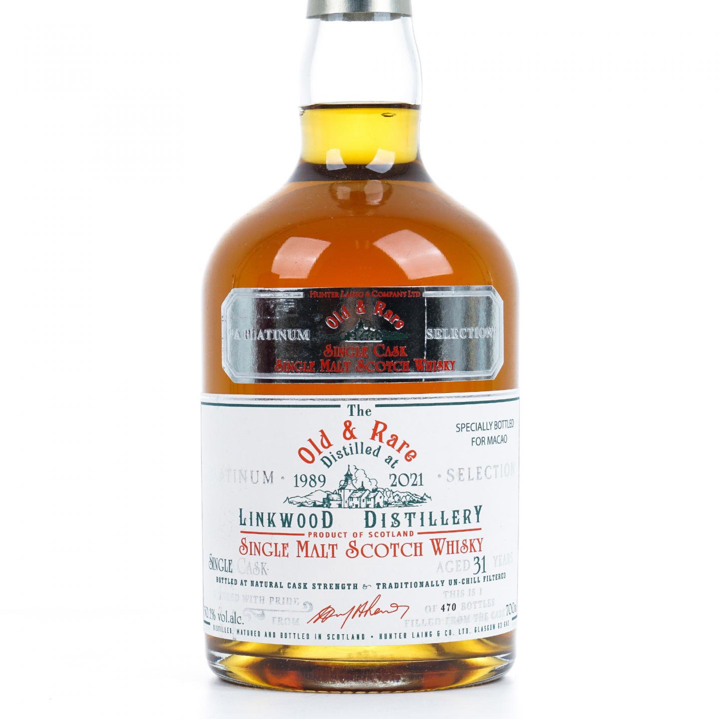 Linkwood 林可伍德 31年 1989-2021 Old & Rare HL 700ml