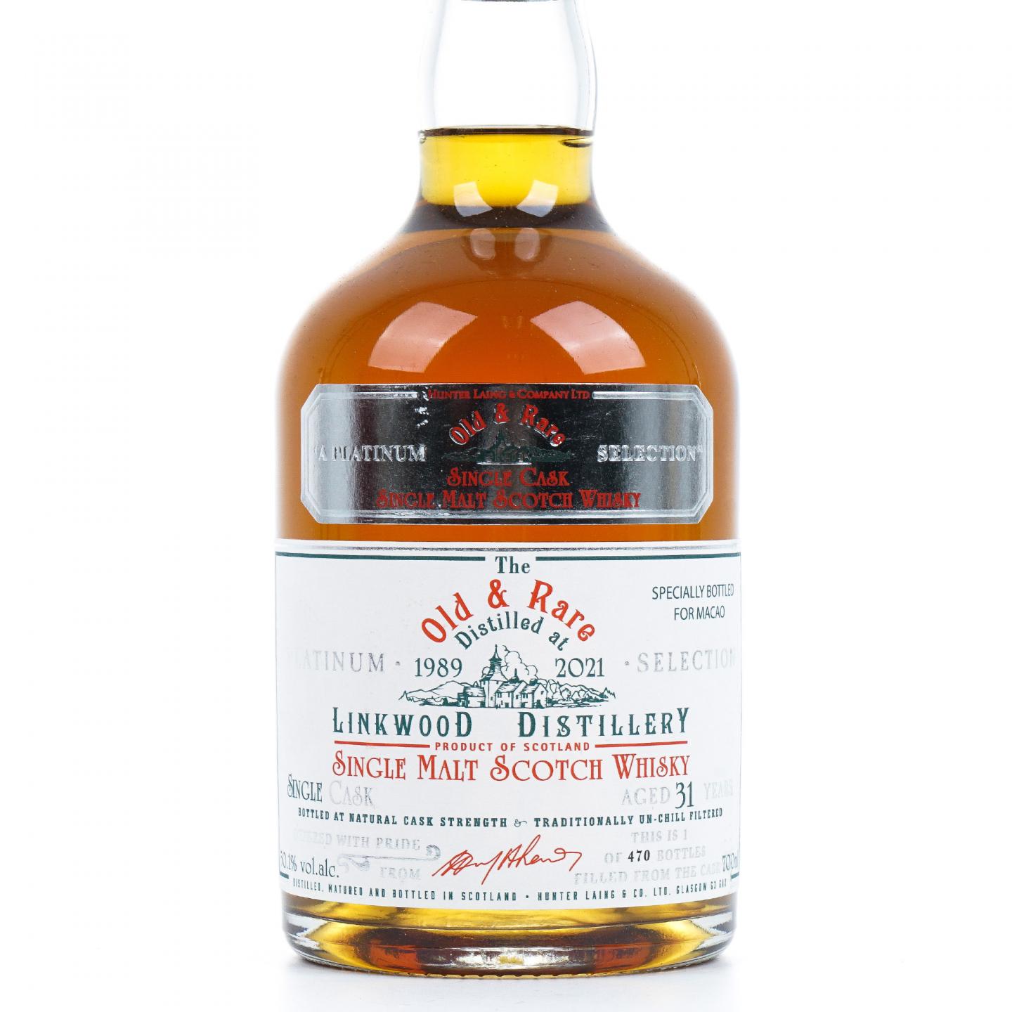 Linkwood 林可伍德 31年 1989-2021 Old & Rare HL