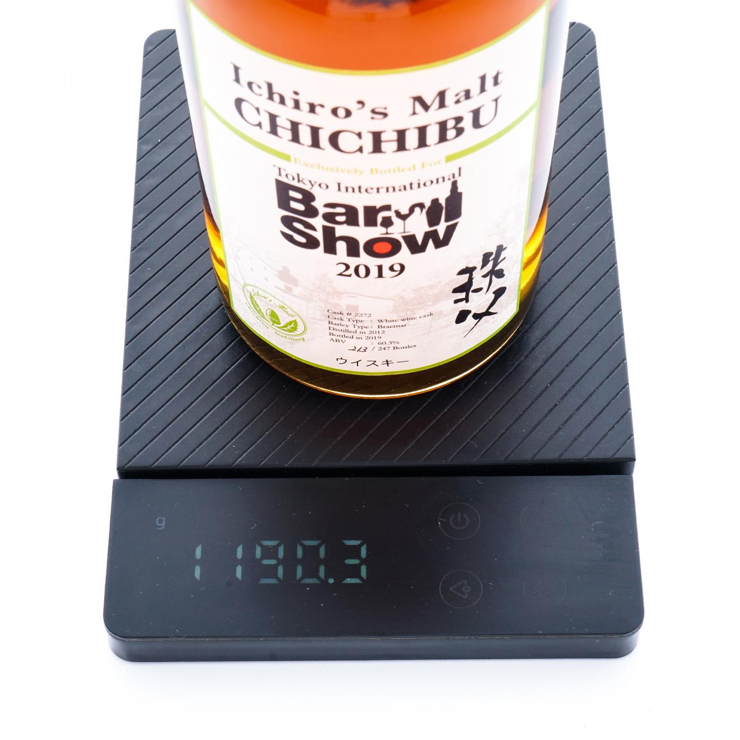 秩父 2012-2019 东京Barshow限定款 Cask#2272