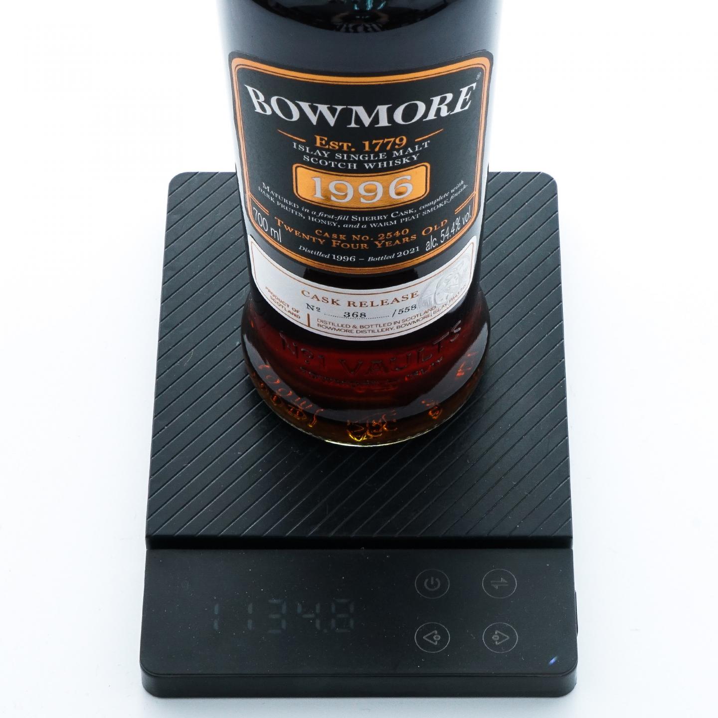 Bowmore 波摩 24年 1996-2021 初填雪莉桶#2540 行货