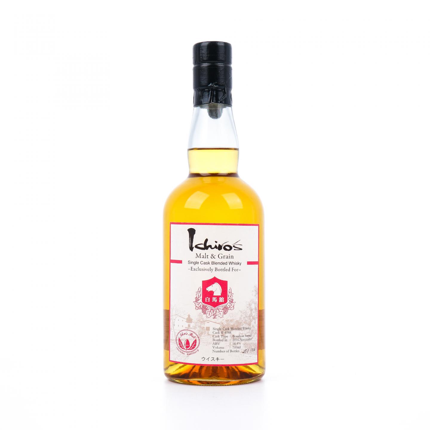 秩父 2016 波本单桶#4988 调和