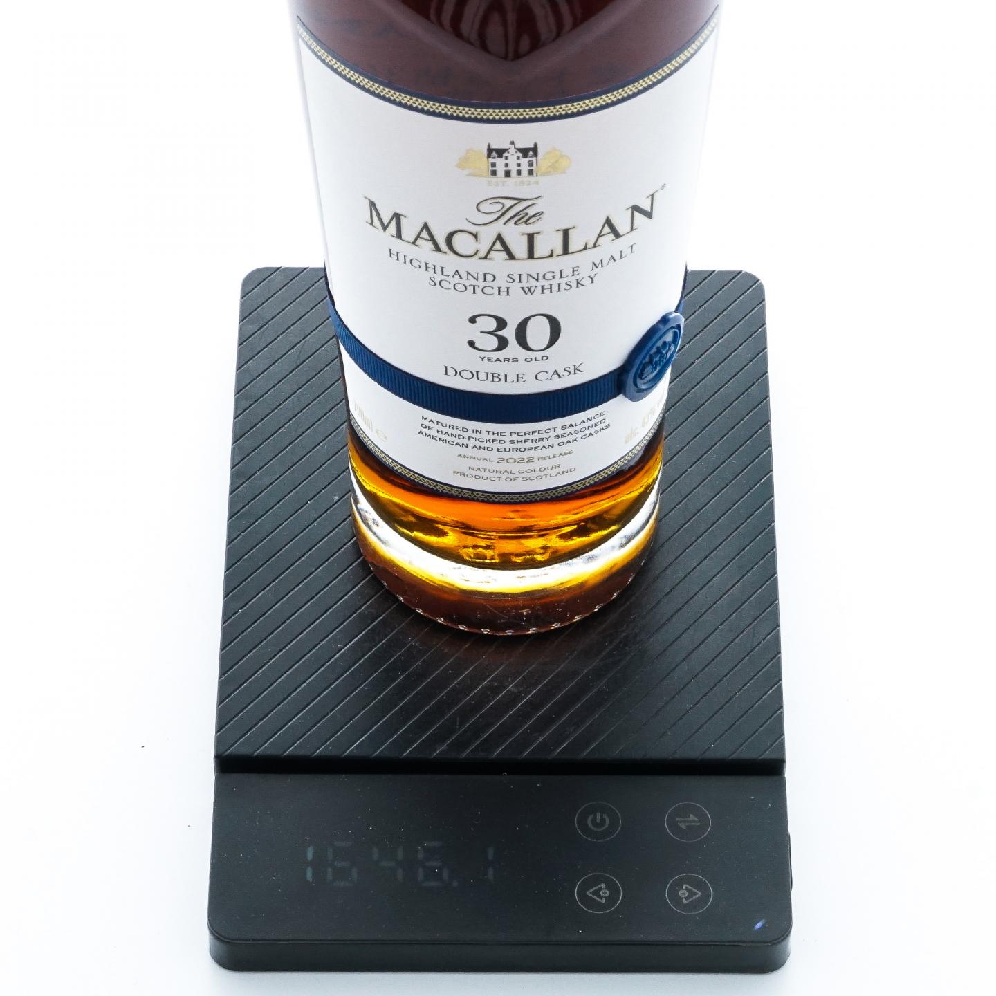 【附X光图】Macallan 麦卡伦 30年 2022 Double Cask 蓝腰带 行货