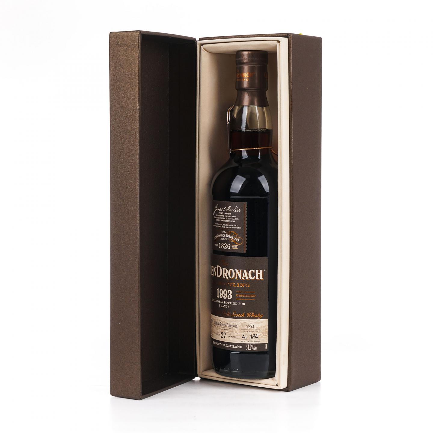 Glendronach 格兰多纳 27年 1993-2021 雪莉桶#7274