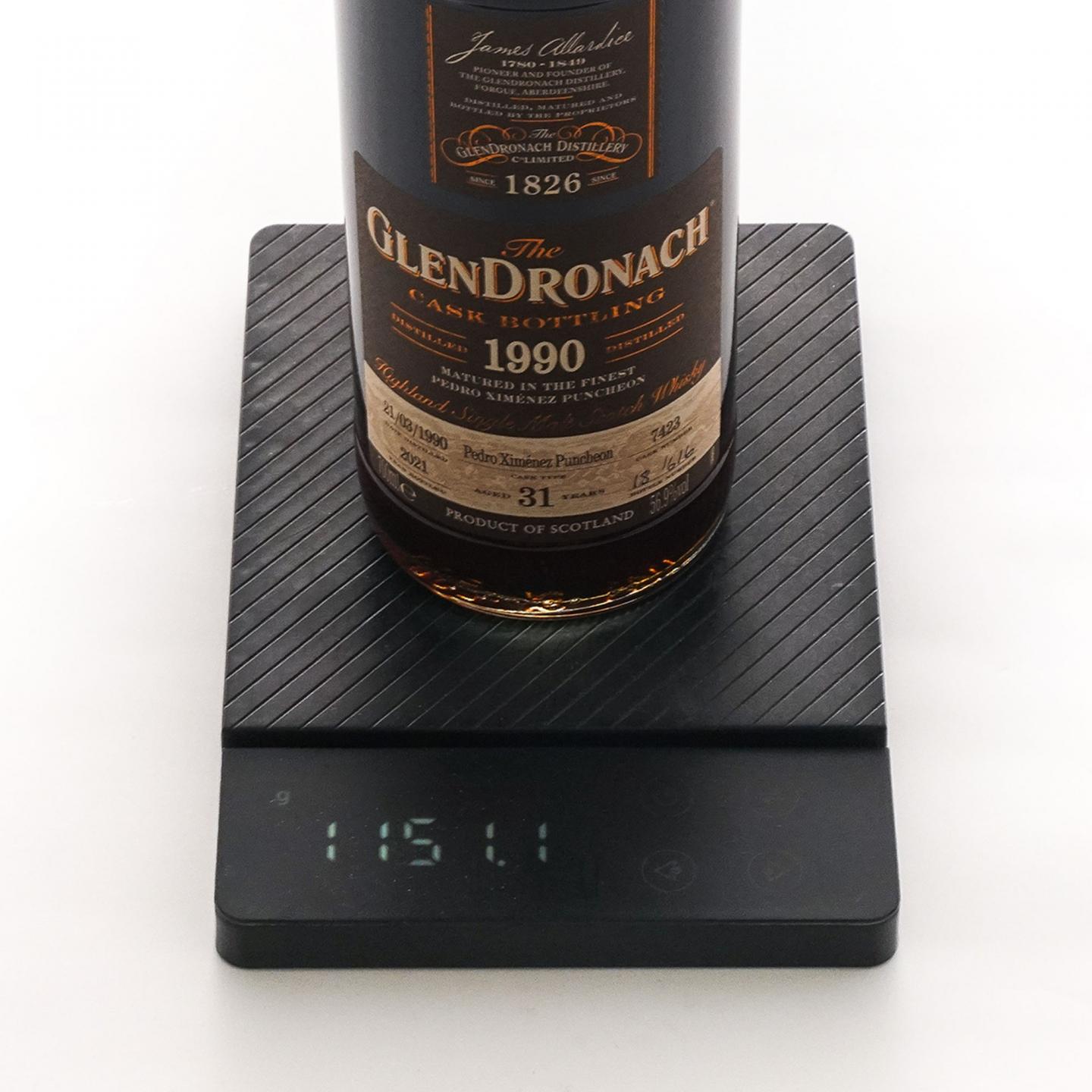 Glendronach 格兰多纳 31年 1990-2021 雪莉桶#7423