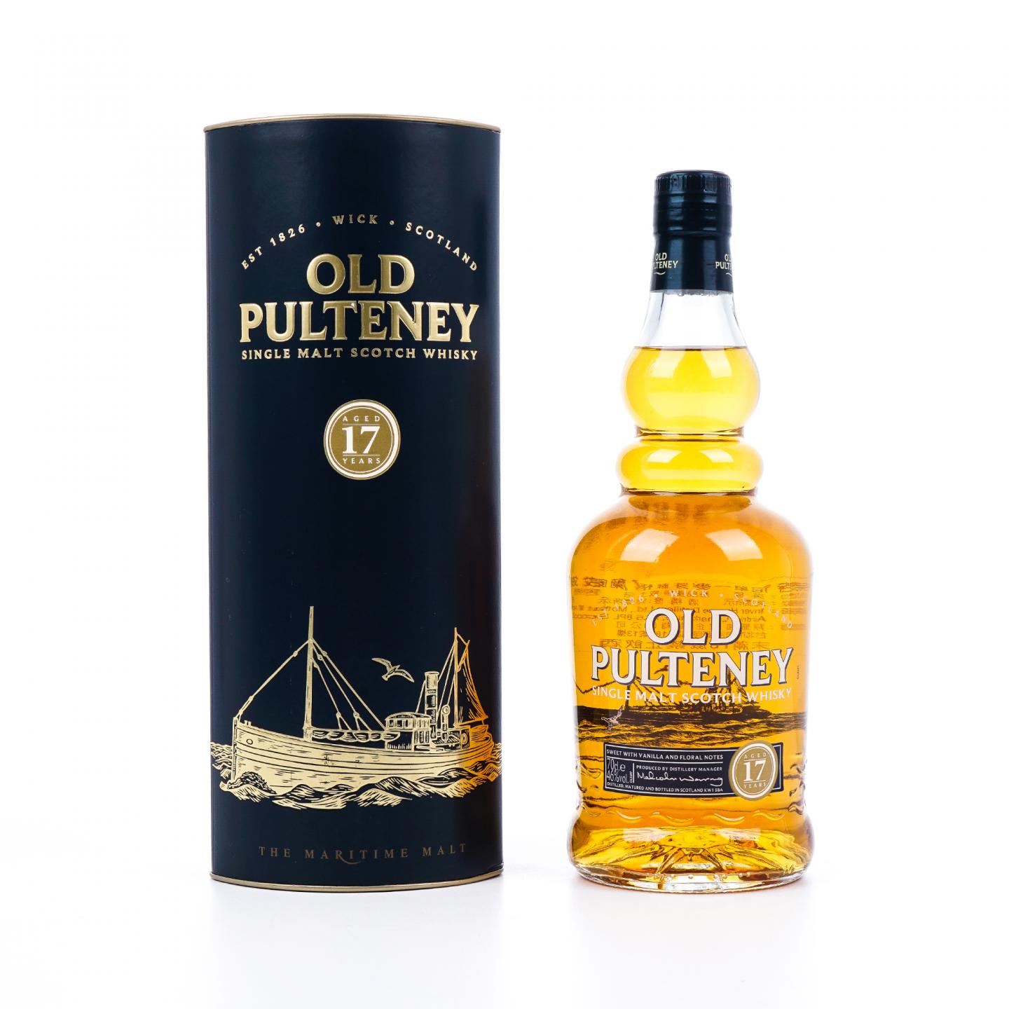 Old Pulteney 老富特尼 17年 2017 圆筒