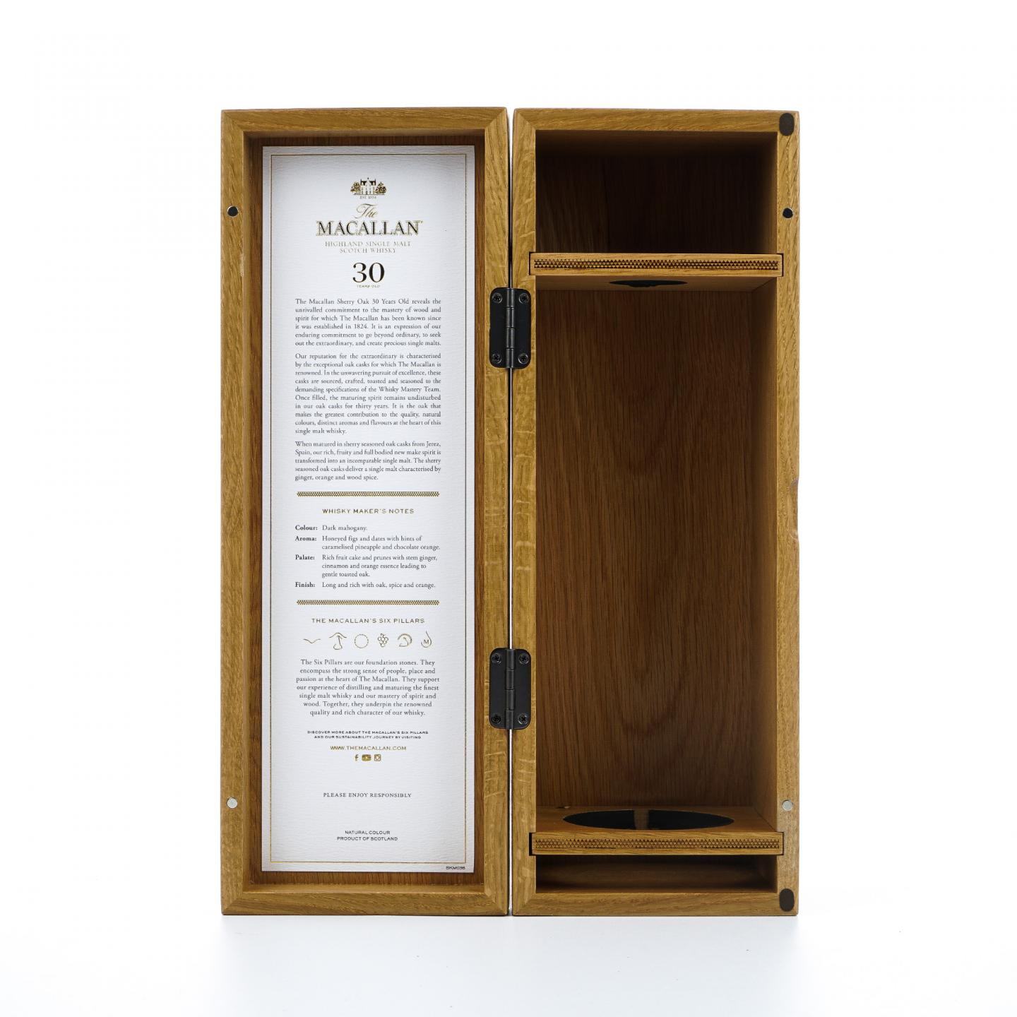 【附X光图】Macallan 麦卡伦 30年 2024 雪莉桶 黑腰带