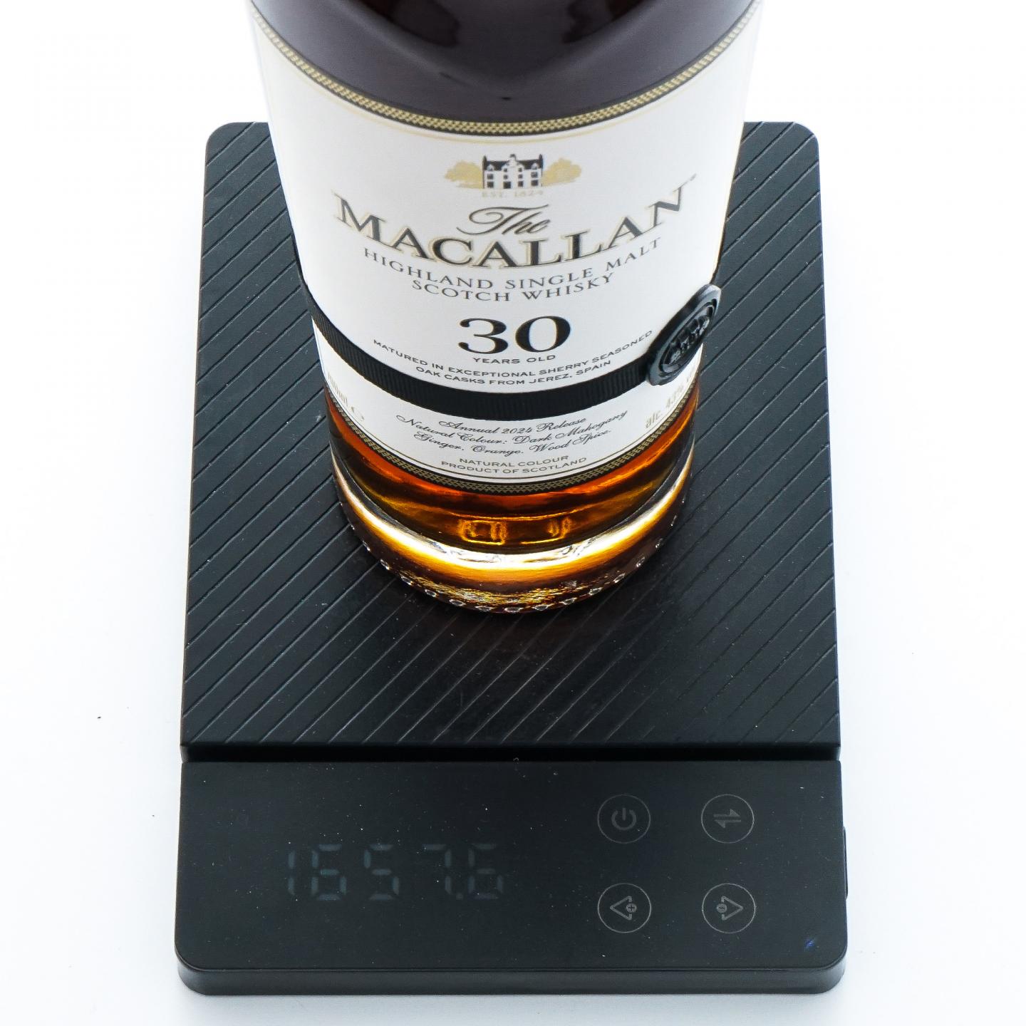 【附X光图】Macallan 麦卡伦 30年 2024 雪莉桶 黑腰带
