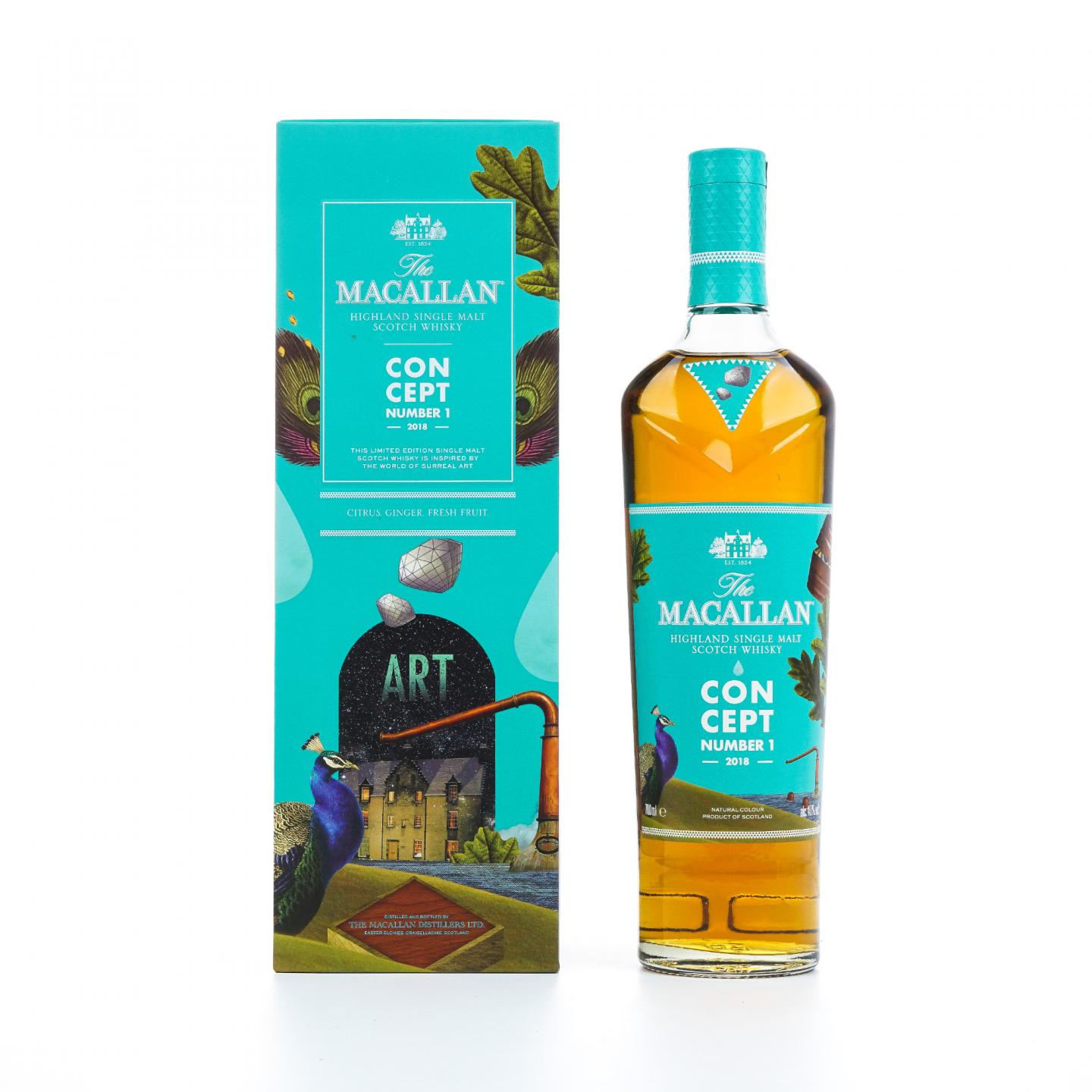 【附X光图】Macallan 麦卡伦 2018 概念第一版