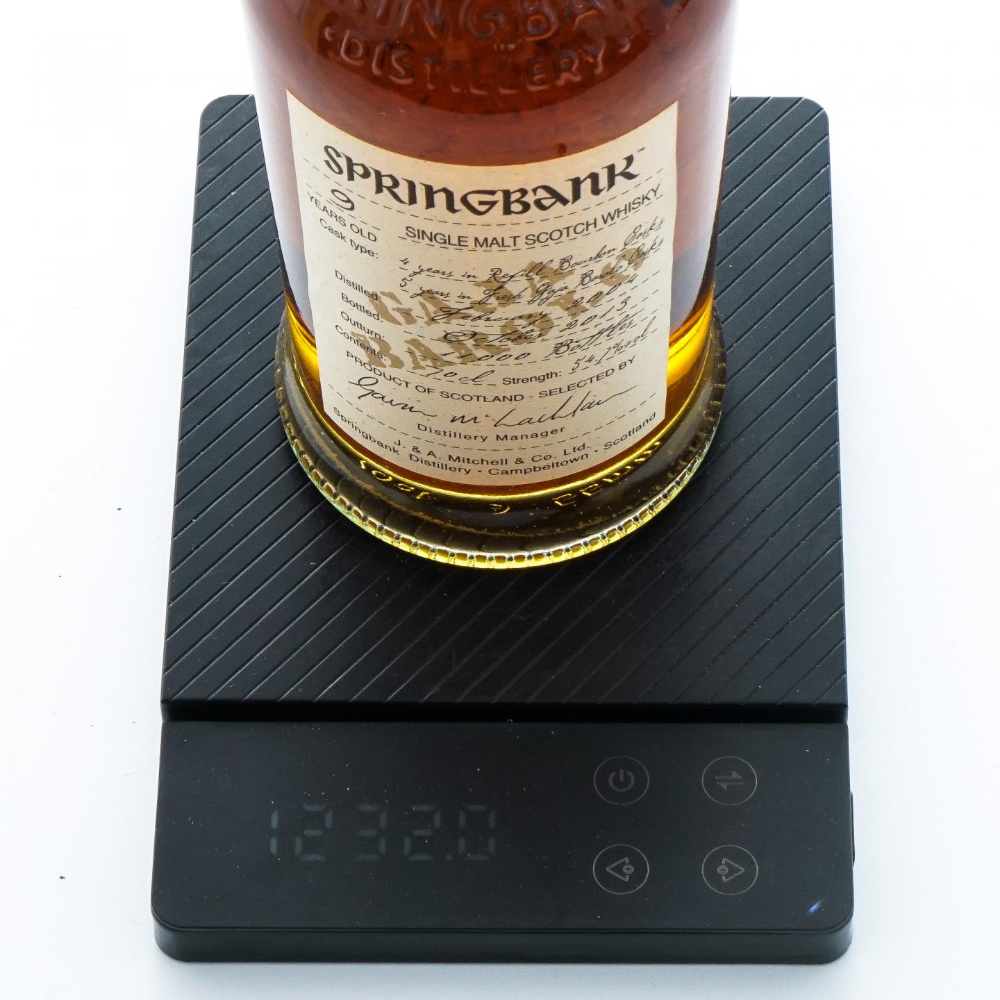 Springbank 云顶 9年 2004-2013 Gaja Barolo风味桶