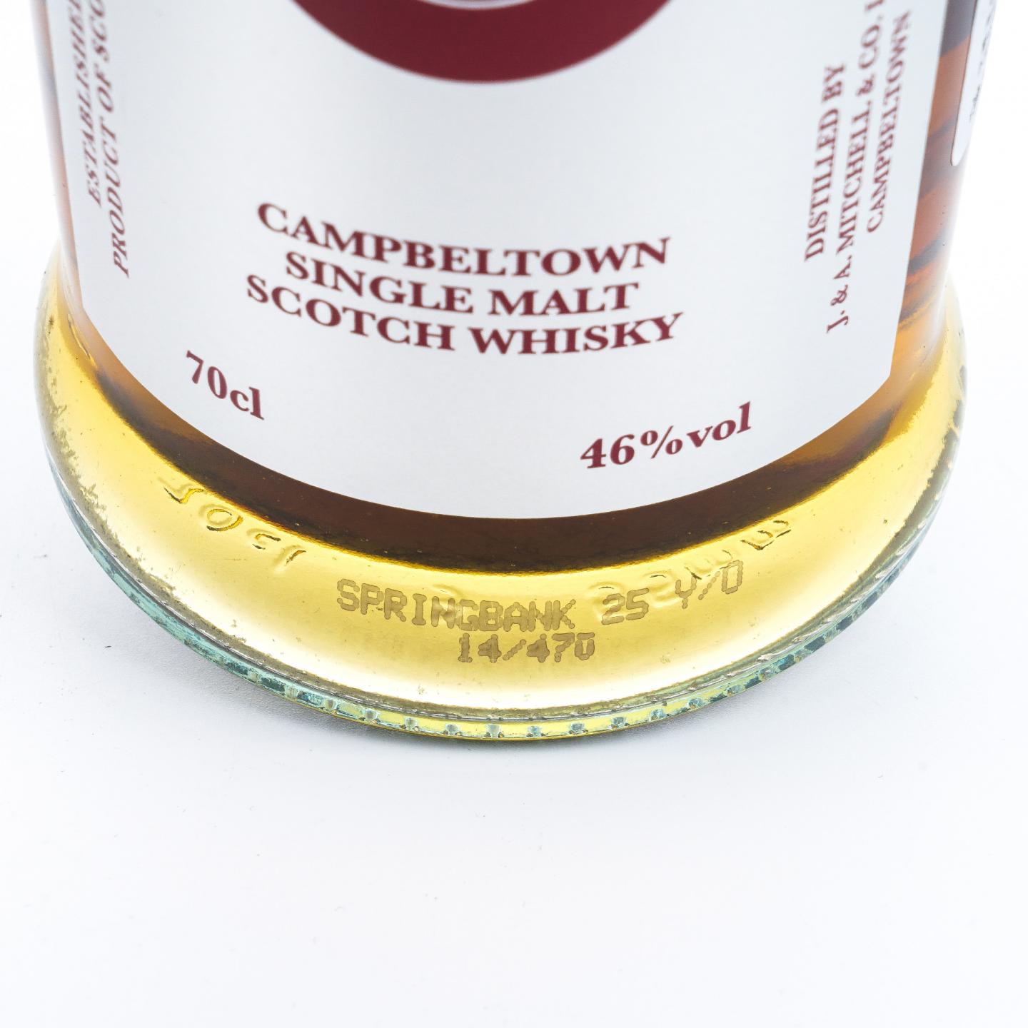 Springbank 云顶 25年 2014 限量版