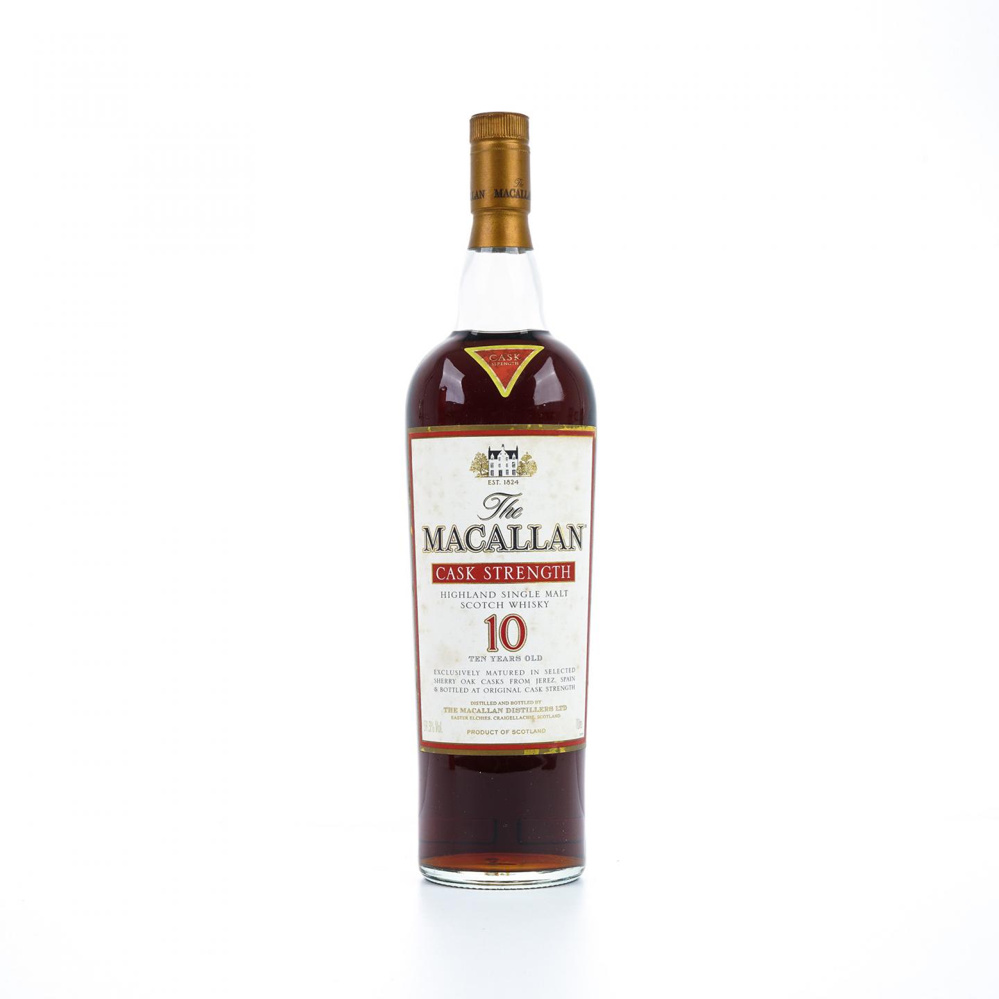 Macallan 麦卡伦 10年 桶强 1升装 59.3%