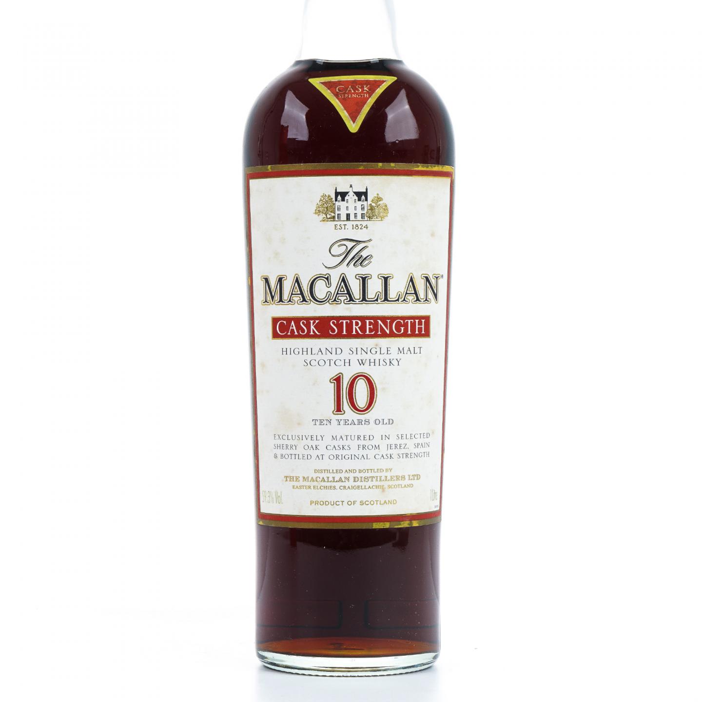 Macallan 麦卡伦 10年 桶强 1升装 59.3%
