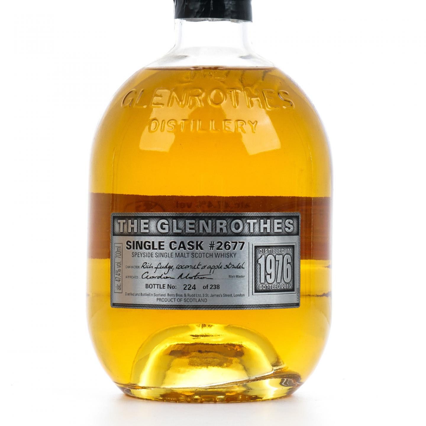 Glenrothes 格兰路思 1976-2015 单桶#2677
