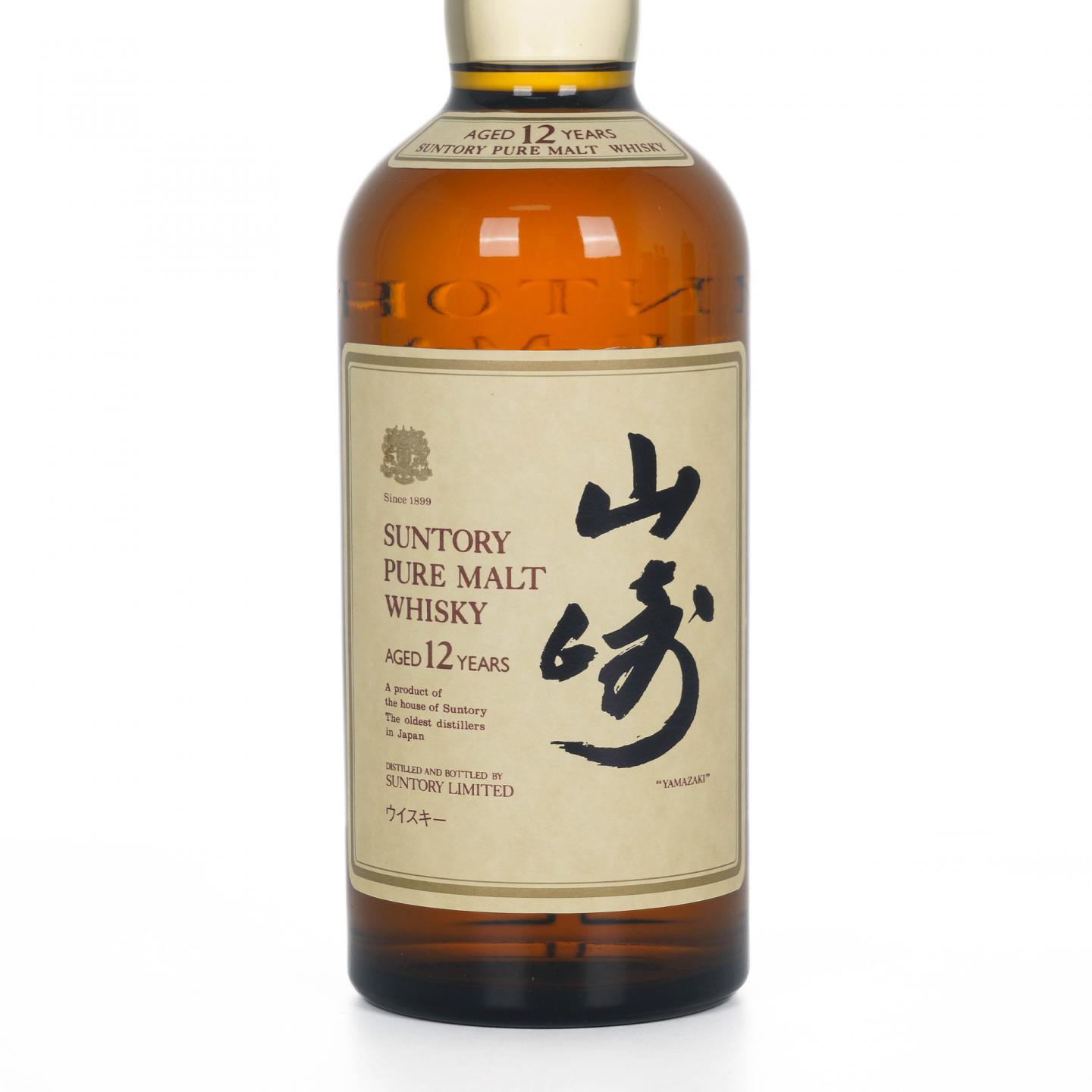 山崎 12年 金狮标 Pure Malt 750ml