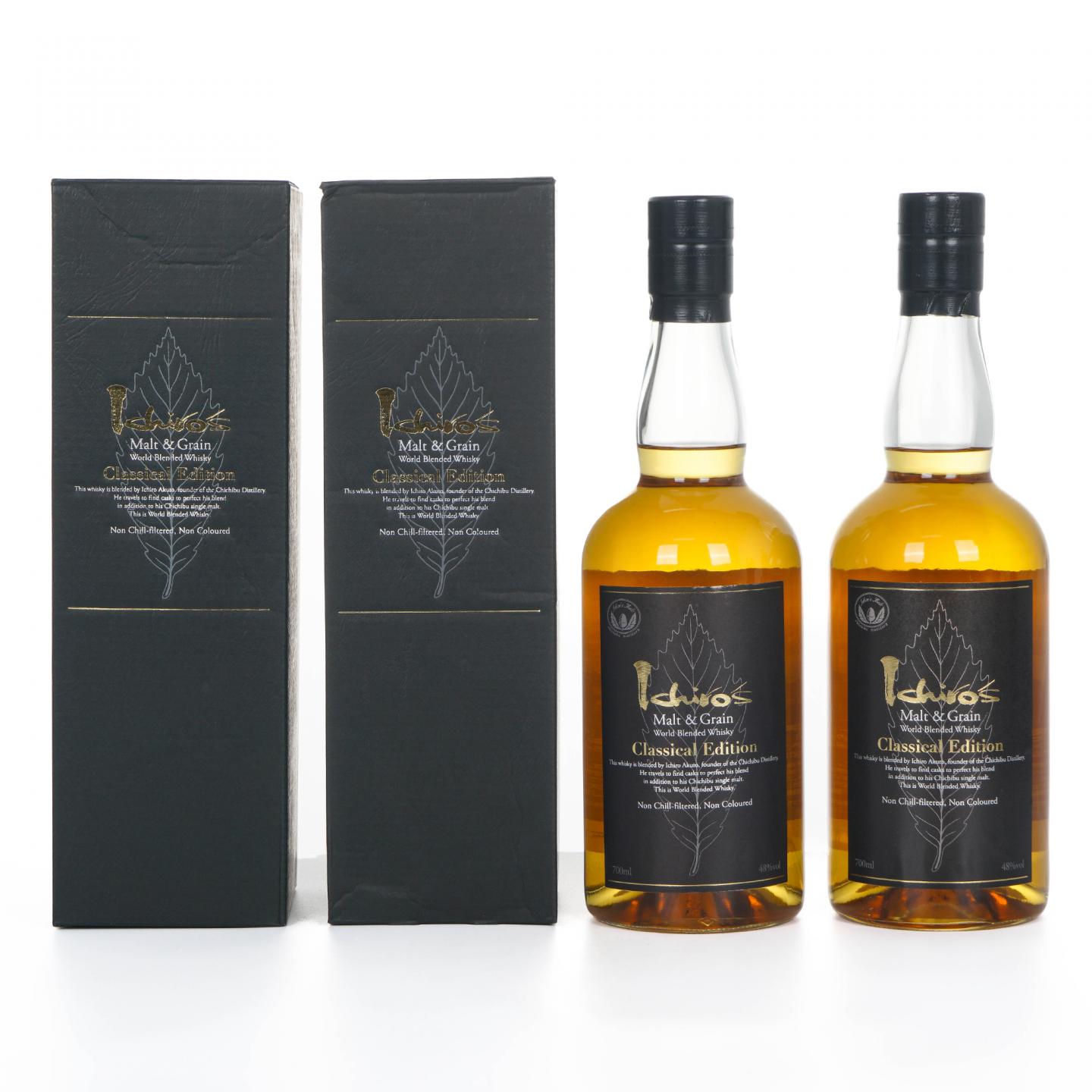 秩父 黑叶 Ichiro’s Malt & Grain Classical Edition 2支组