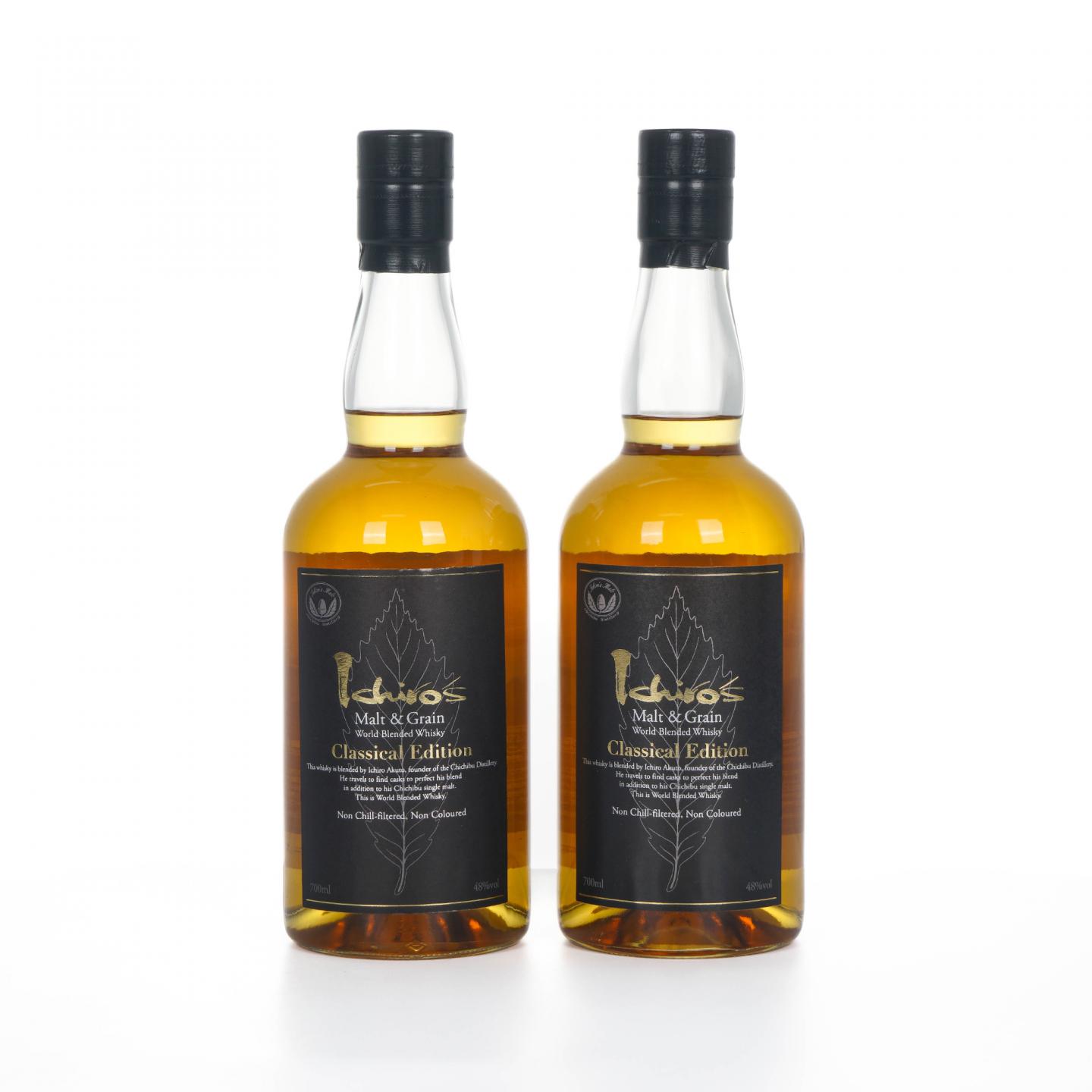 秩父 黑叶 Ichiro’s Malt & Grain Classical Edition 2支组
