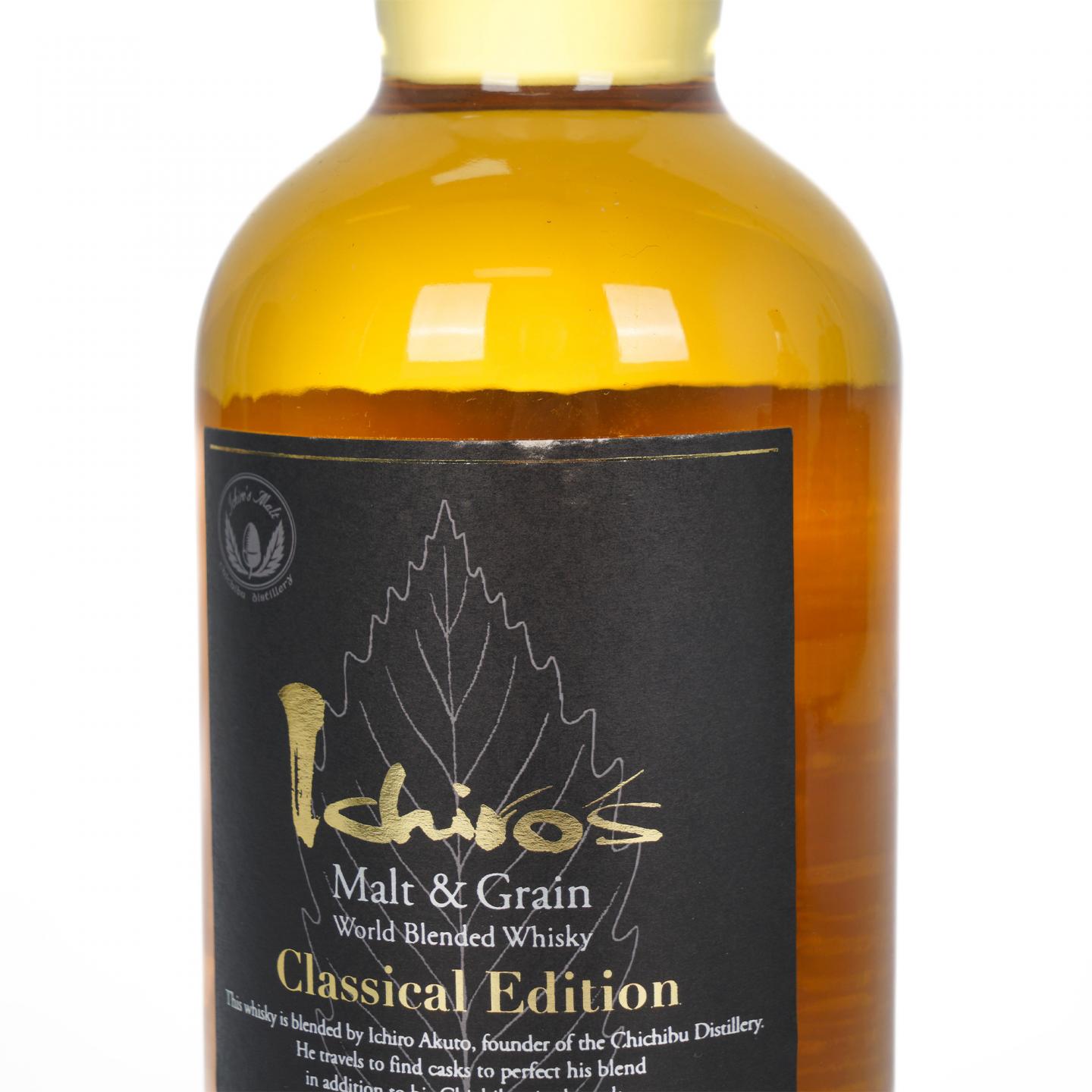 秩父 黑叶 Ichiro’s Malt & Grain Classical Edition 2支组