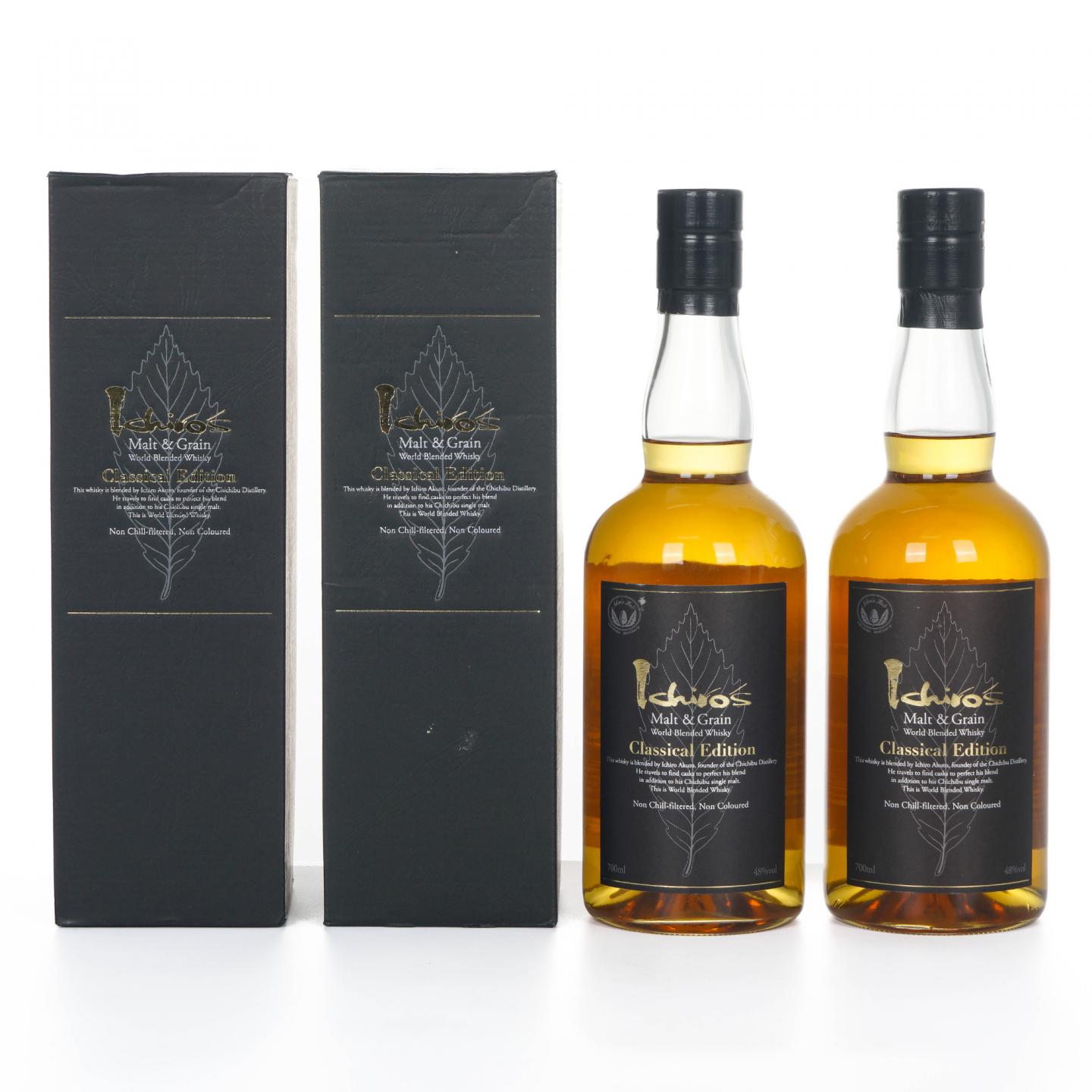 秩父 黑叶 Ichiro’s Malt & Grain Classical Edition 2瓶组