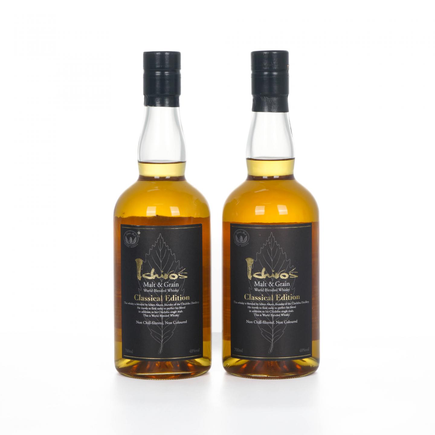 秩父 黑叶 Ichiro’s Malt & Grain Classical Edition 2瓶组