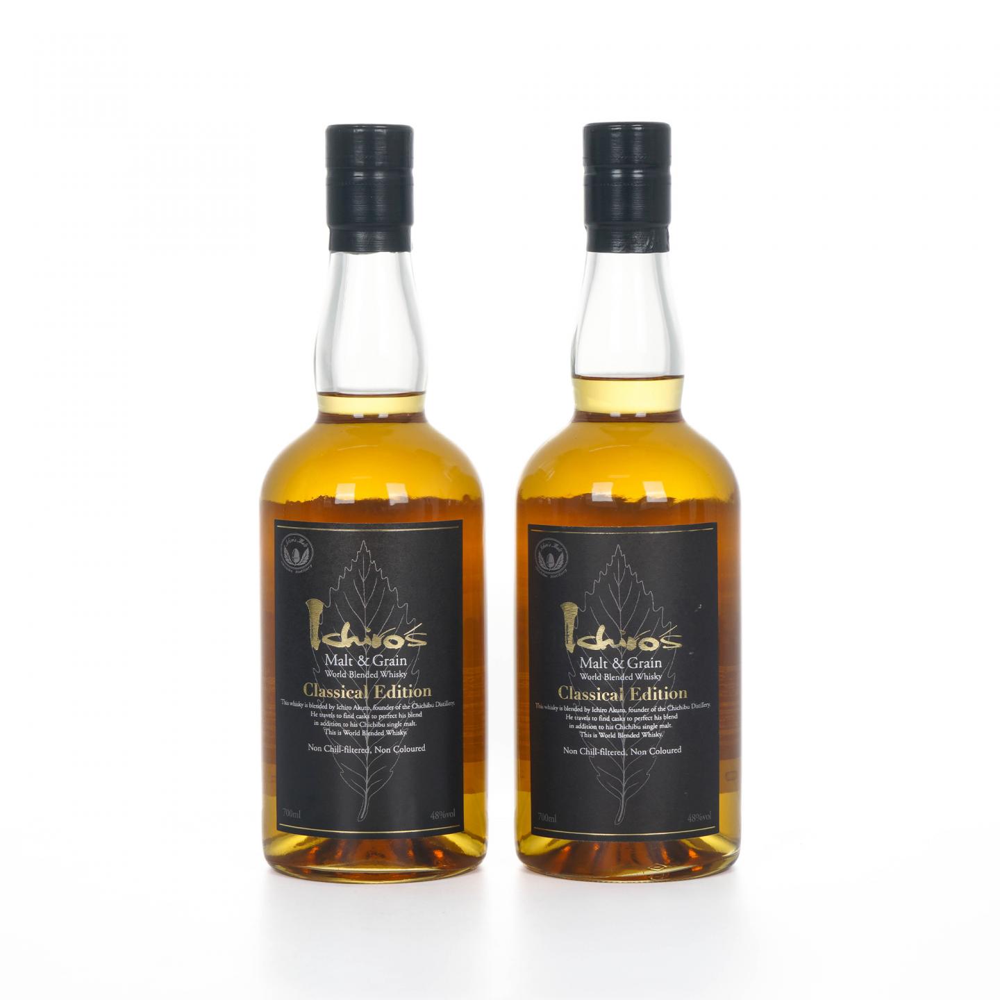 秩父 黑叶 Ichiro’s Malt & Grain Classical Edition 世界调和 2瓶组