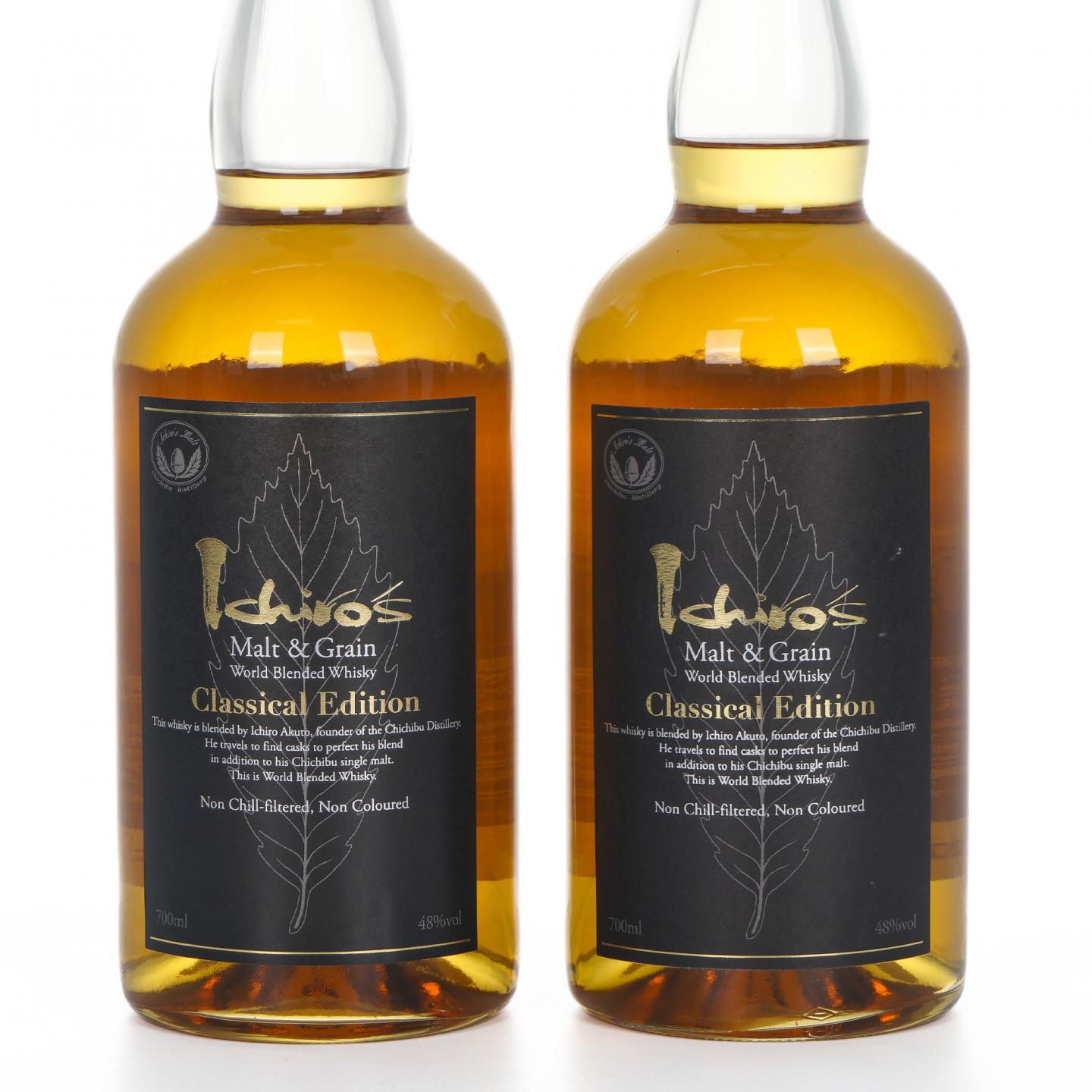 秩父 黑叶 Ichiro’s Malt & Grain Classical Edition 世界调和 2瓶组