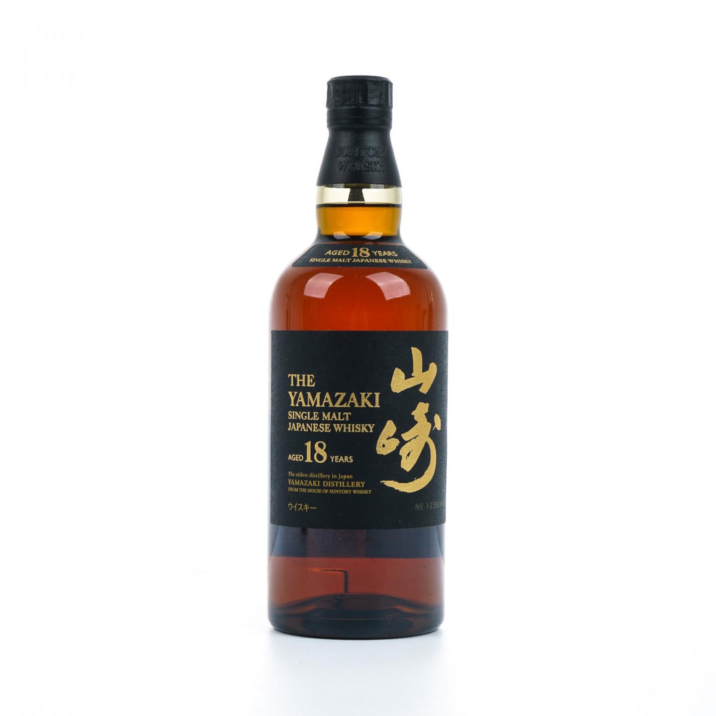 山崎 18年 金字黑标 700ml