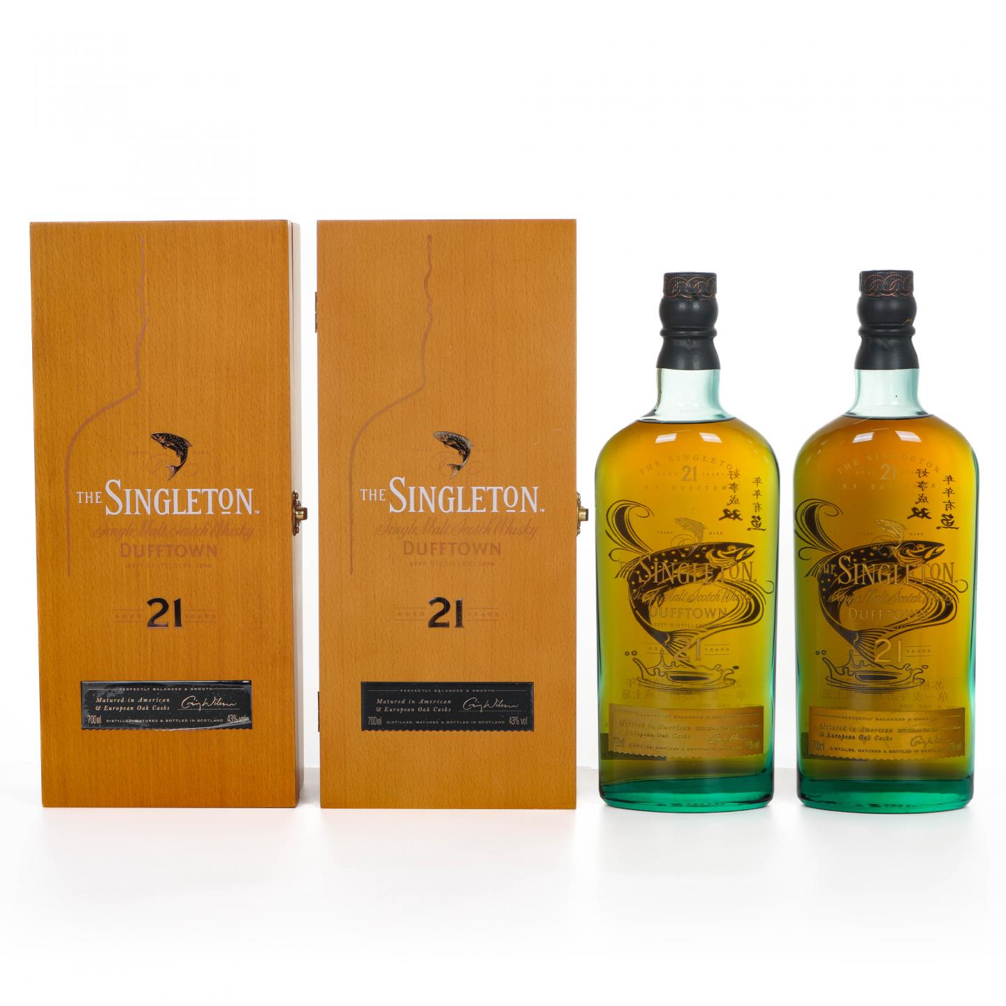 Dufftown 达夫镇 21年 2018 苏格登 2支组