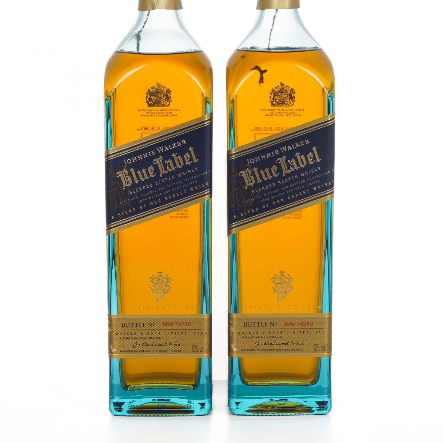 Johnnie Walker 尊尼获加 蓝牌 1L 2支组