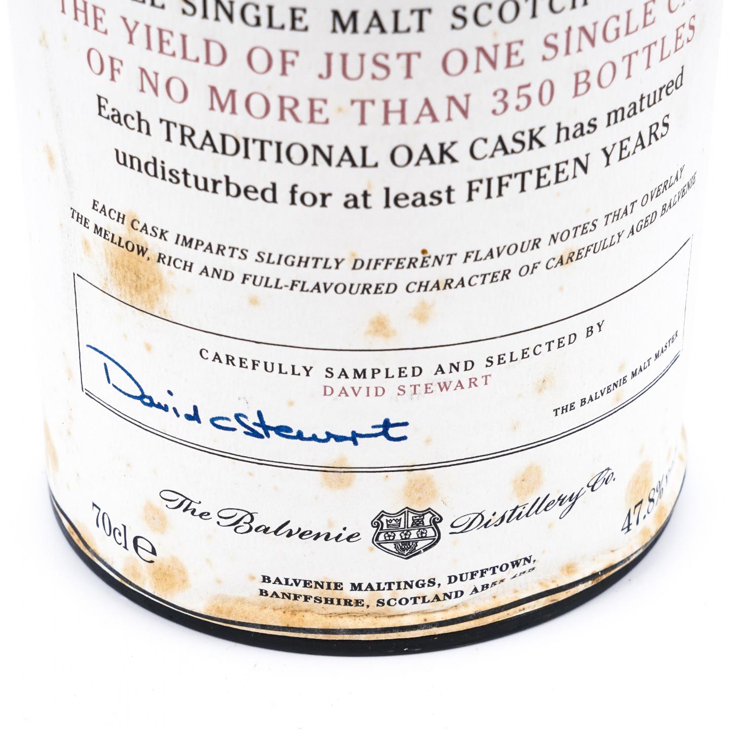 Balvenie 百富 15年 1996-2012 单桶#8821