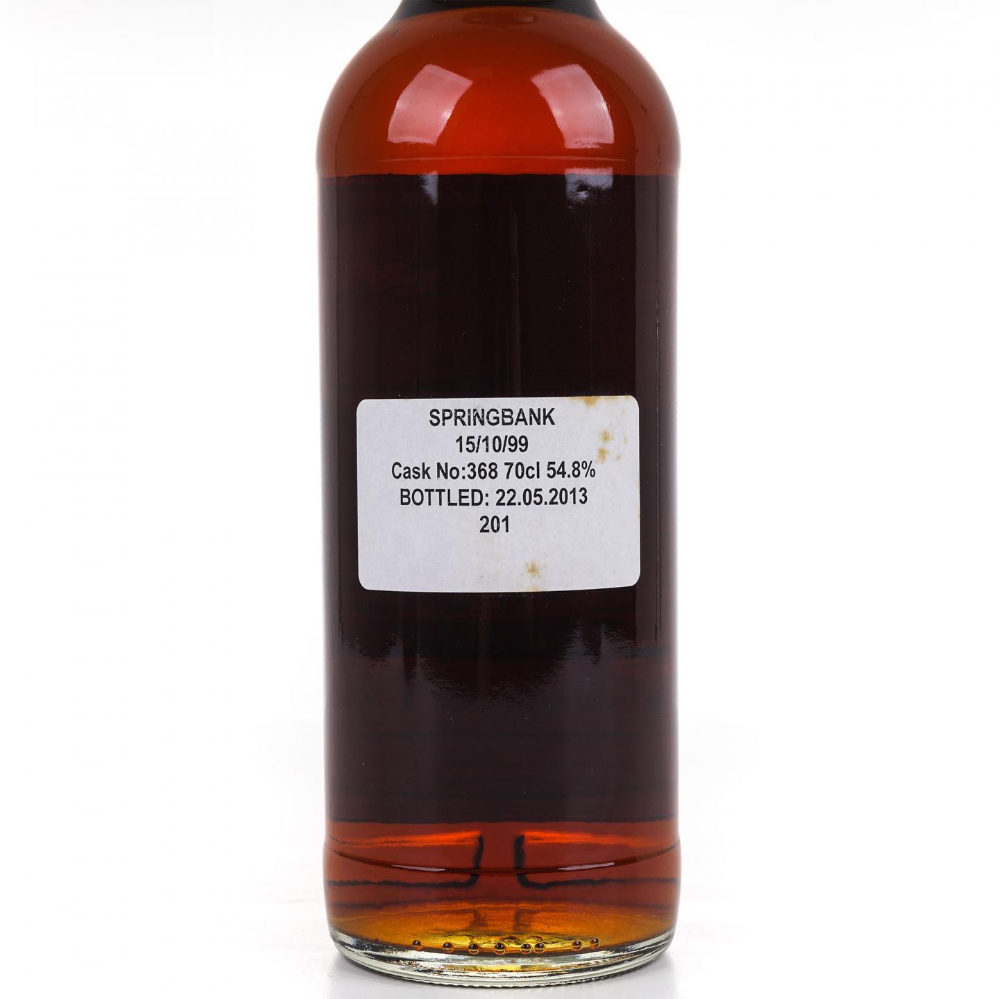 Springbank 云顶 1999-2013 雪莉桶#368 Wk