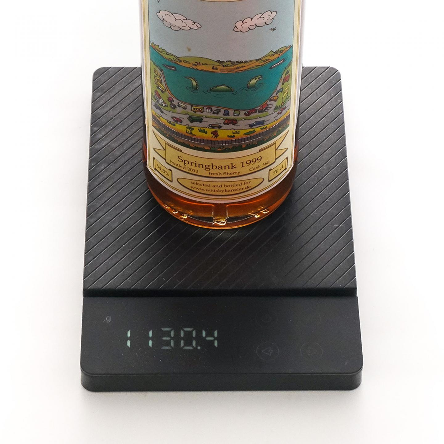 Springbank 云顶 1999-2013 雪莉桶#368 Wk