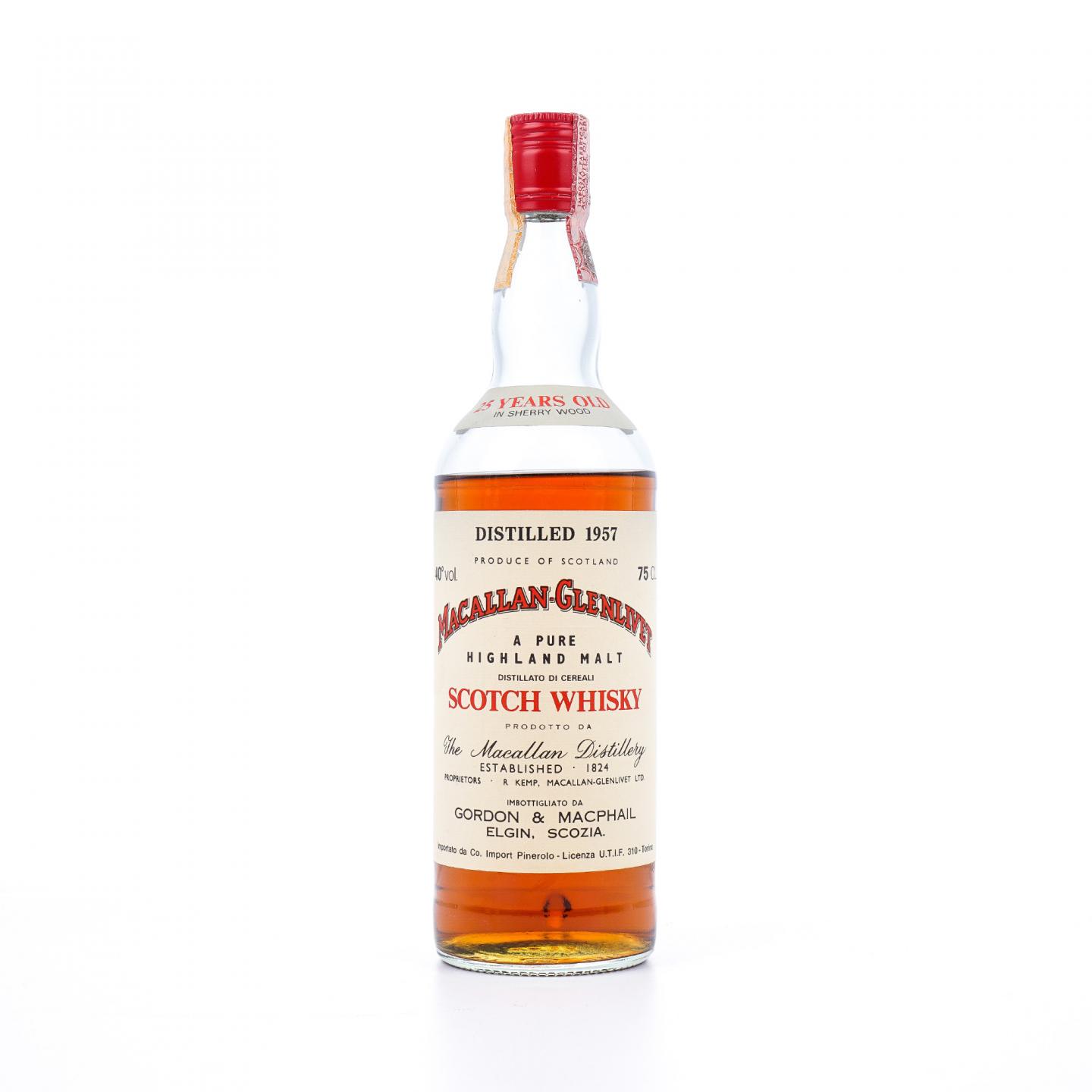 Macallan 麦卡伦 25年 1957 雪莉桶 GM 750ml