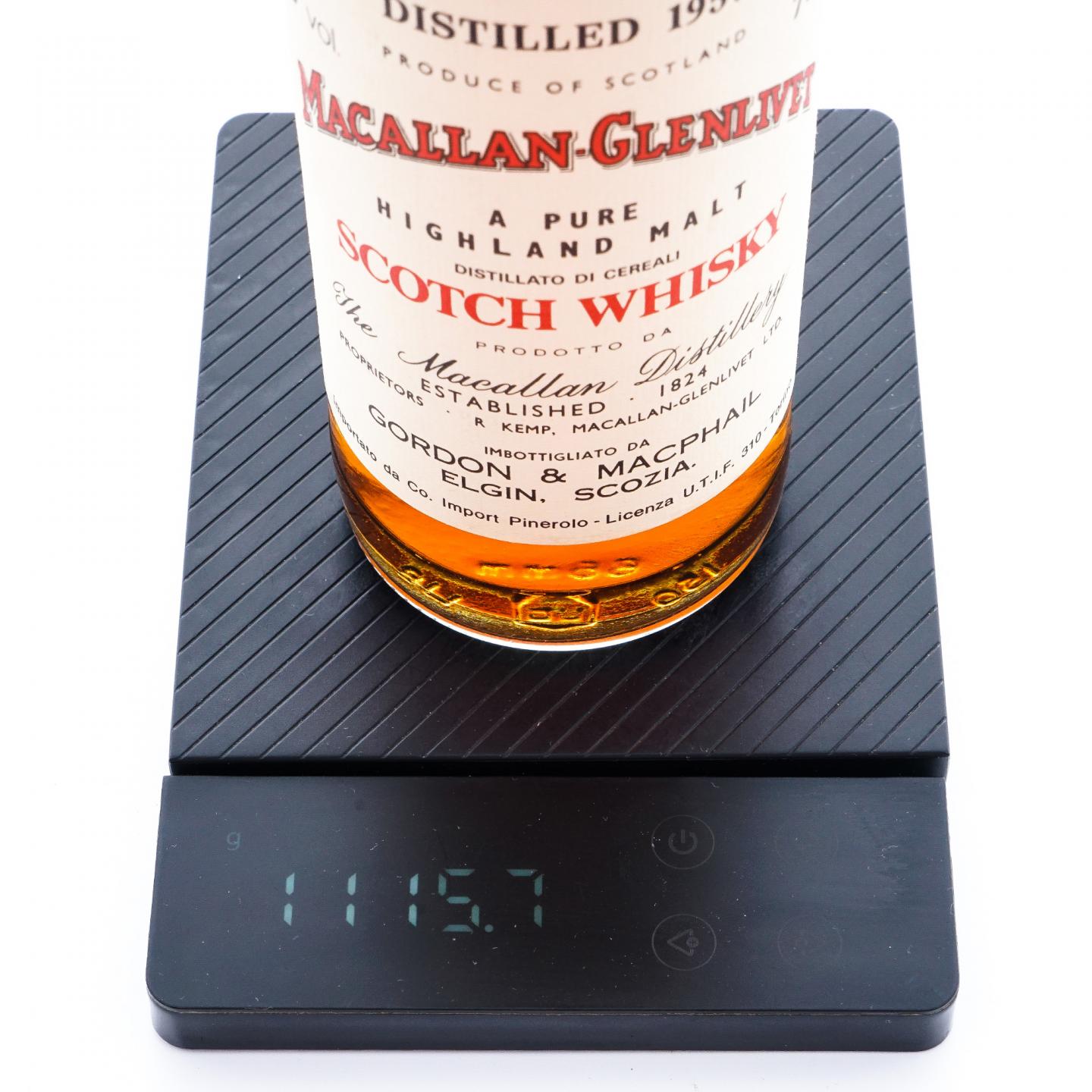 Macallan 麦卡伦 25年 1957 雪莉桶 GM 750ml