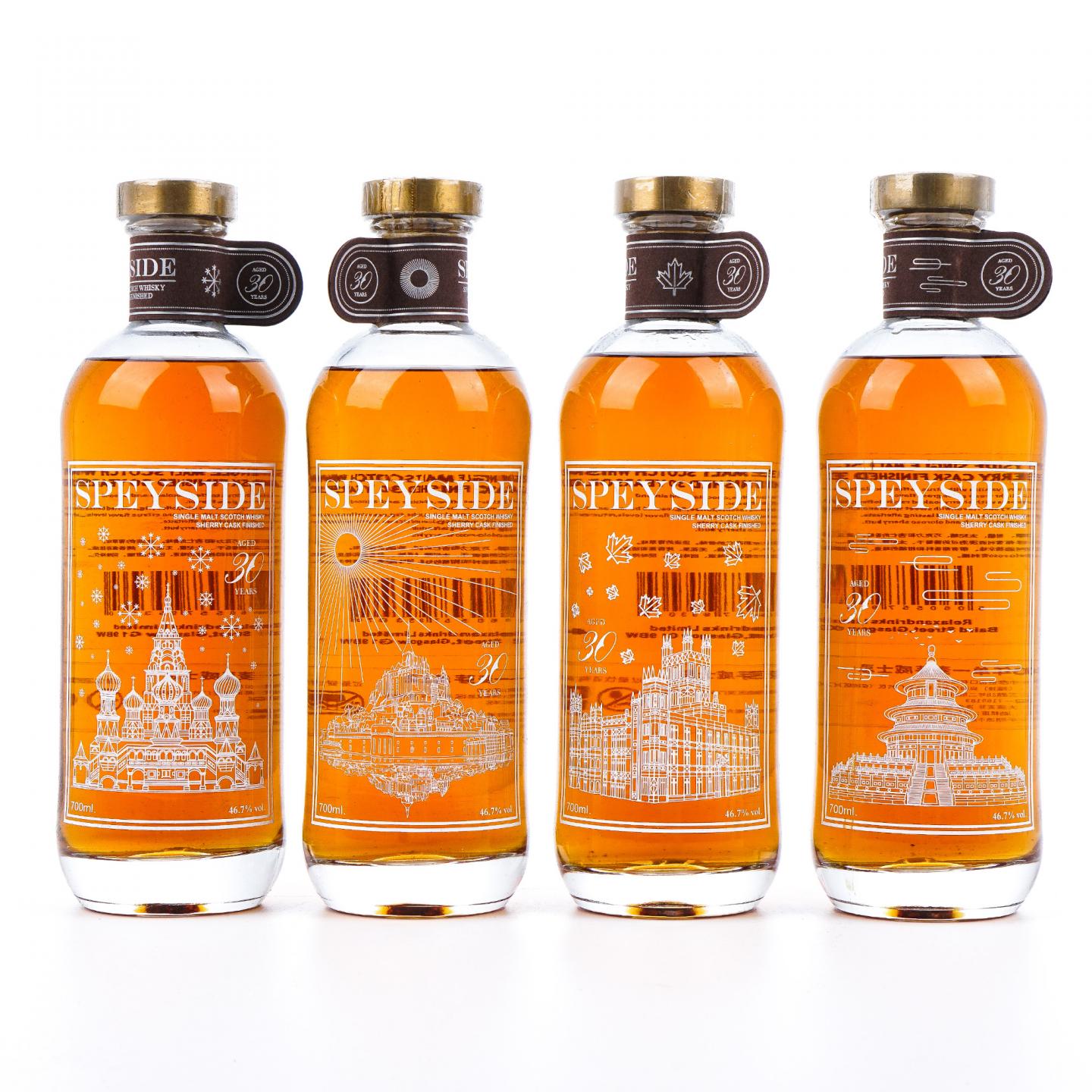 秘密斯佩塞 30年 春夏秋冬全套 700ml*4支组