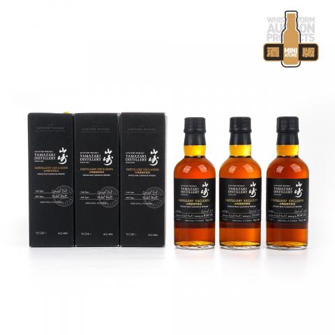 【中样】山崎蒸馏所限定 Peated Malt 3支组*180ml